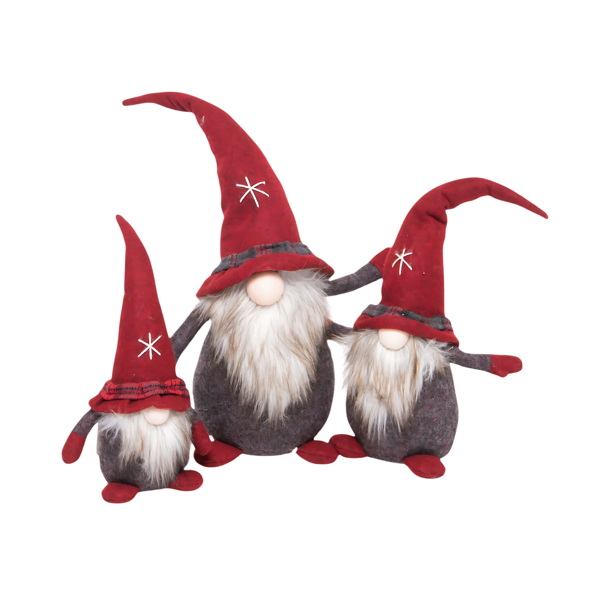Darstellung von Zwerg Snorri 34 cm rot/grau sort.klein