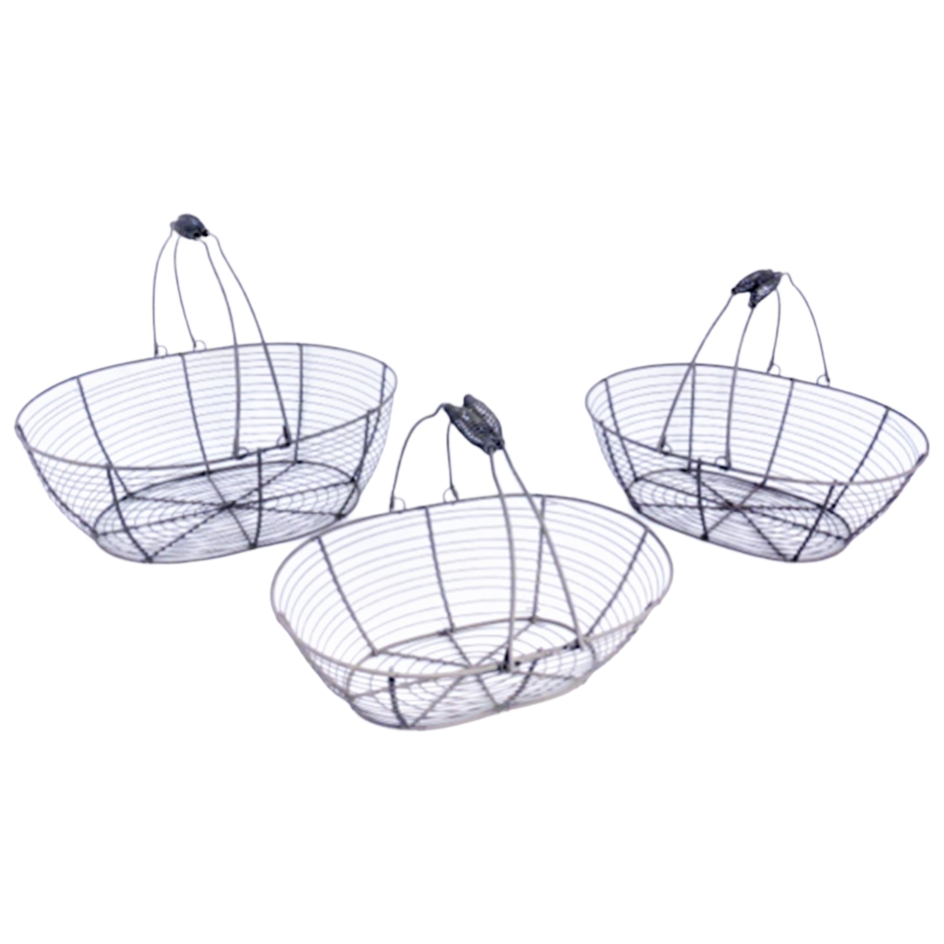 Spiralkorb rund 3tlg. 35x31x27 cm Darstellung von Spiralkorb rund 3tlg. 35x31x27 cm