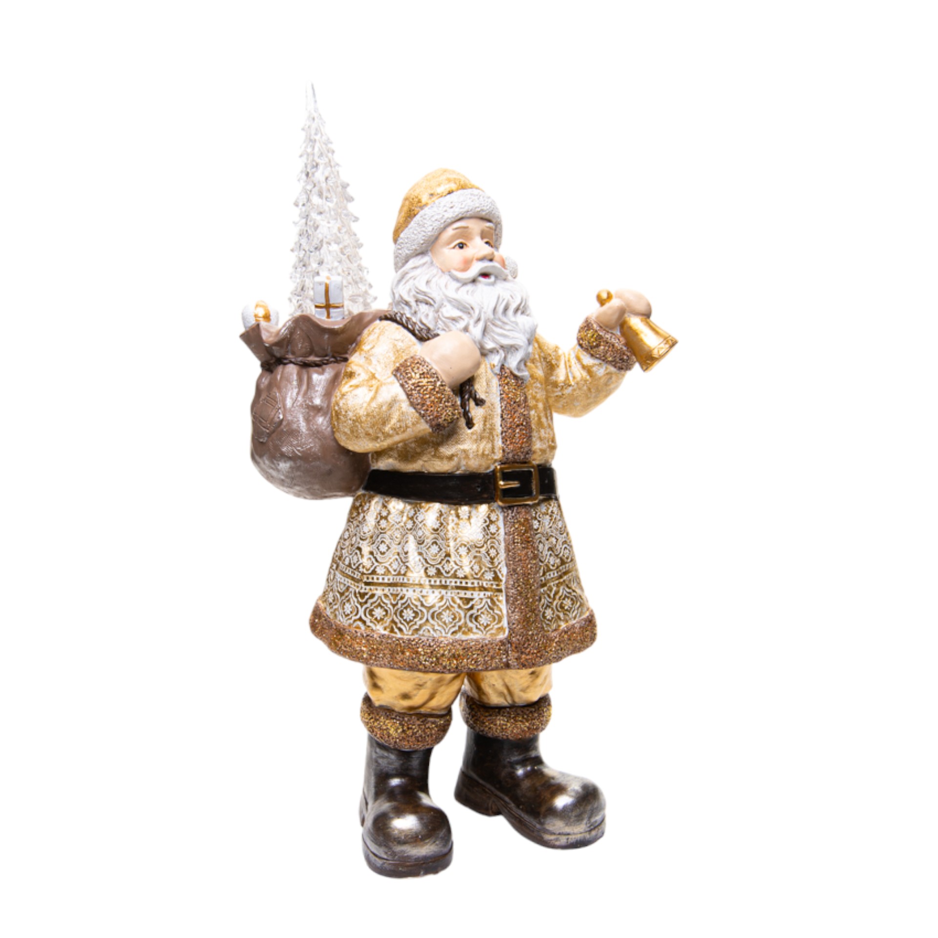 Weihnachtsmann gross mit LED – Baum Darstellung von Weihnachtsmann gross mit LED – Baum