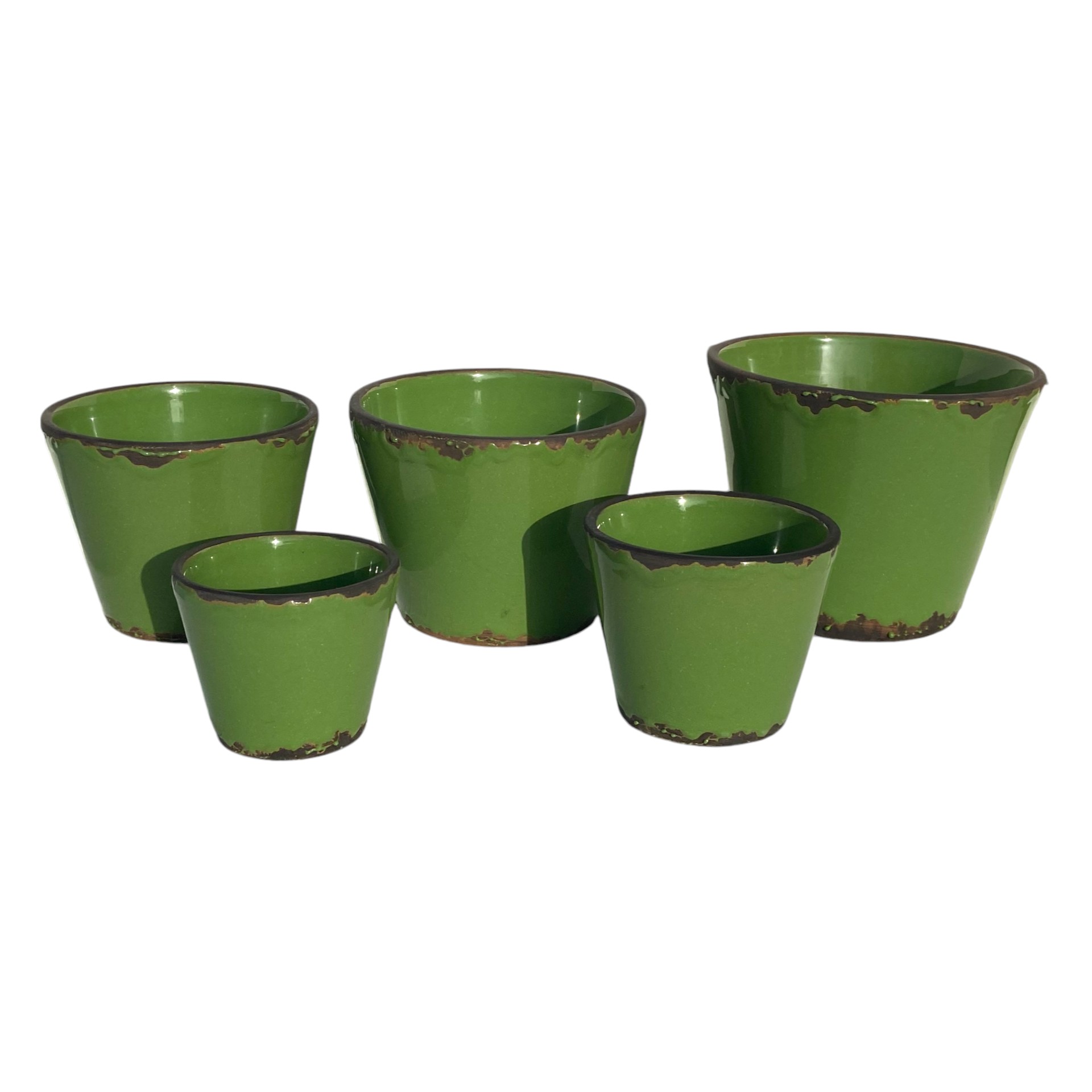 RP Topf Flora HELLGRÜN 10x8,5 cm Darstellung von RP Topf Flora HELLGRÜN 10x8,5 cm