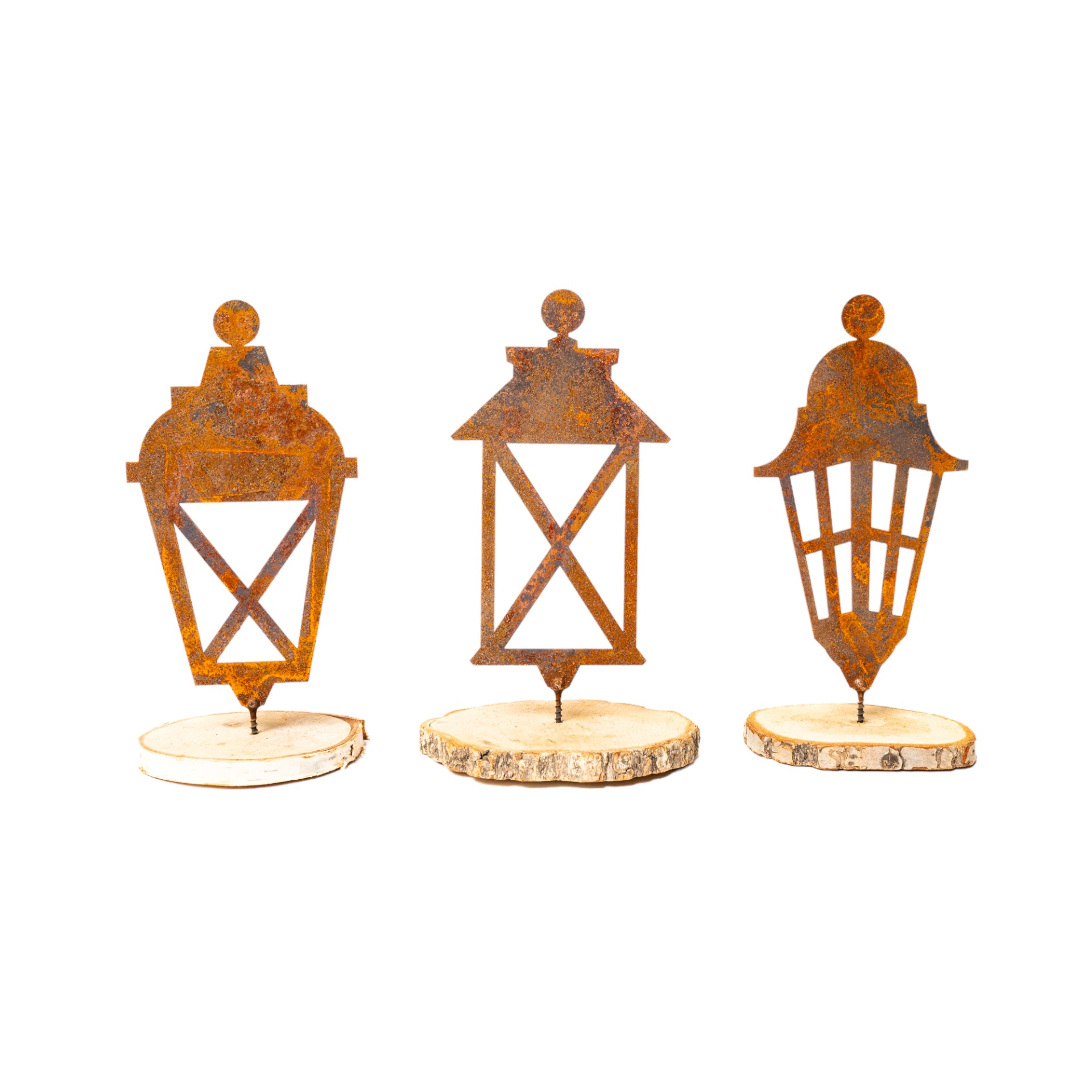 Laterne 3-fach sort. mit Schraube Darstellung von Laterne 3-fach sort. mit Schraube