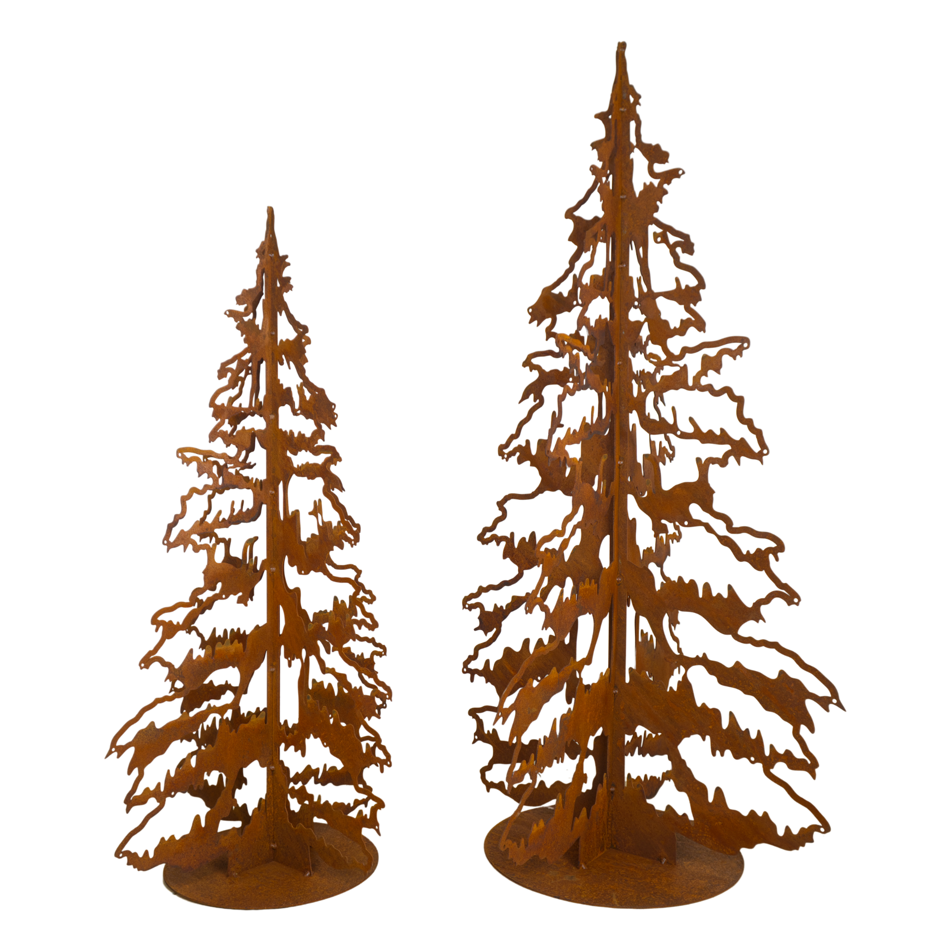 Darstellung von Weihnachtsbaum gross auf Platte