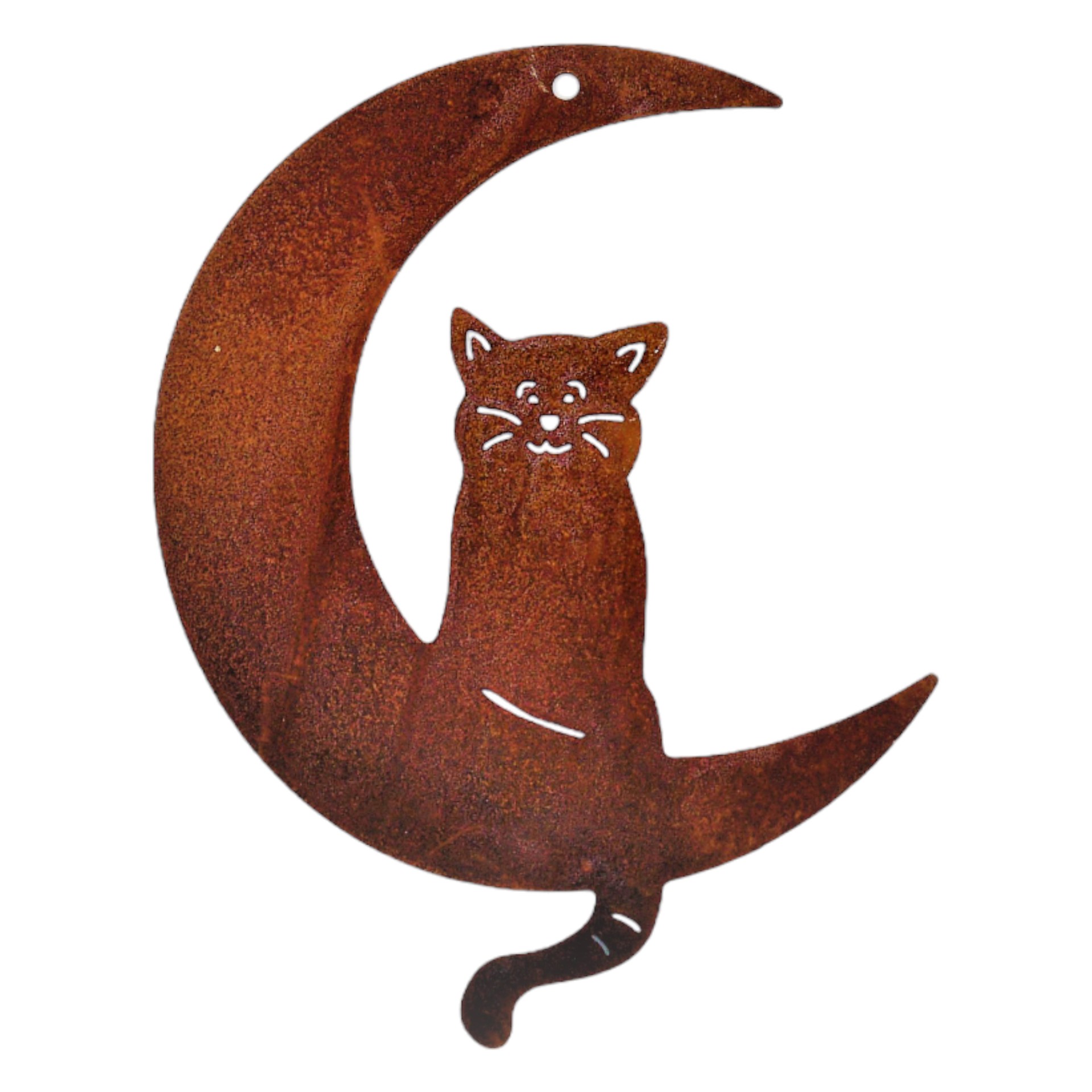 RP Katze im Mond zum Hängen Darstellung von RP Katze im Mond zum Hängen