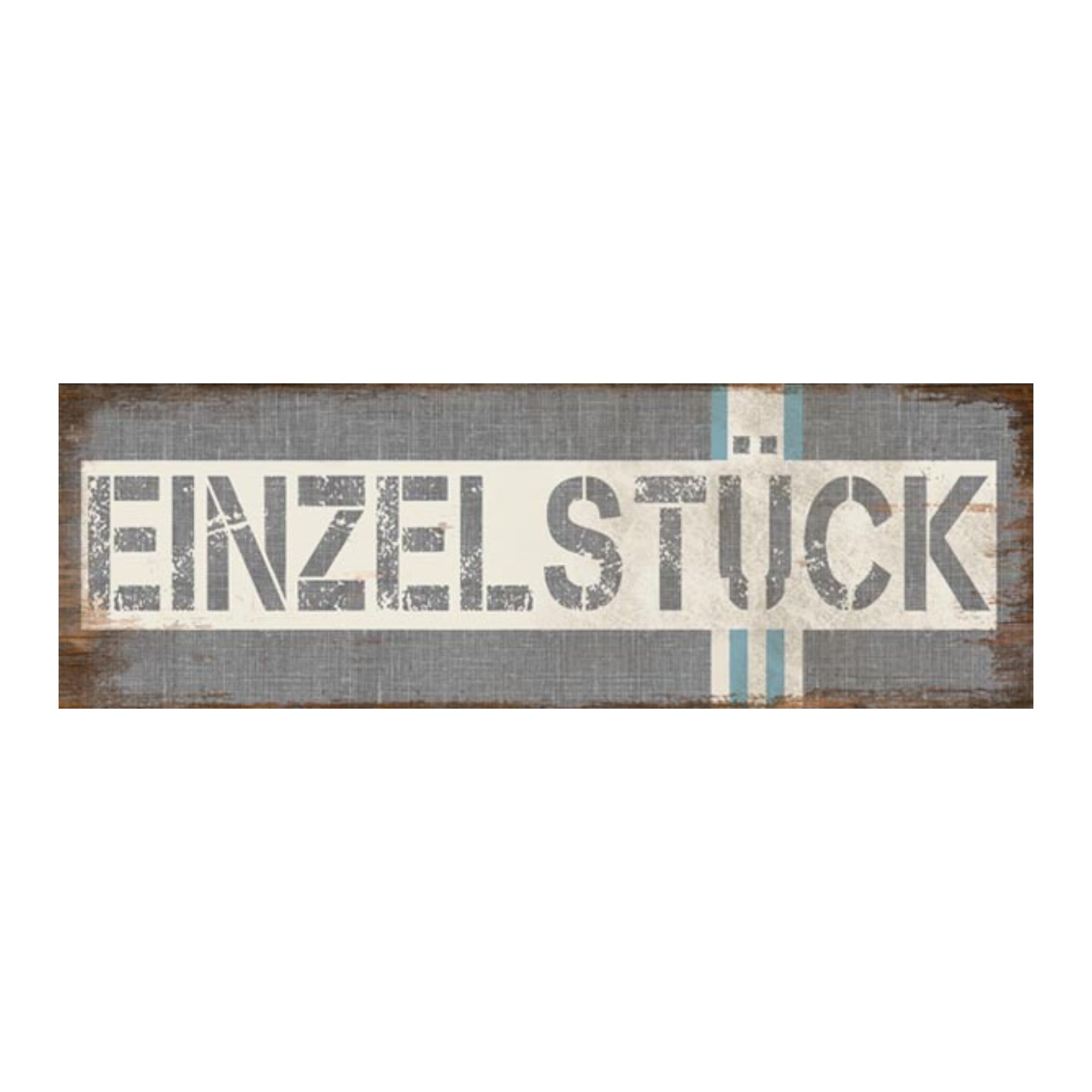 Darstellung von RP Schild Einzelstück 30x10 cm