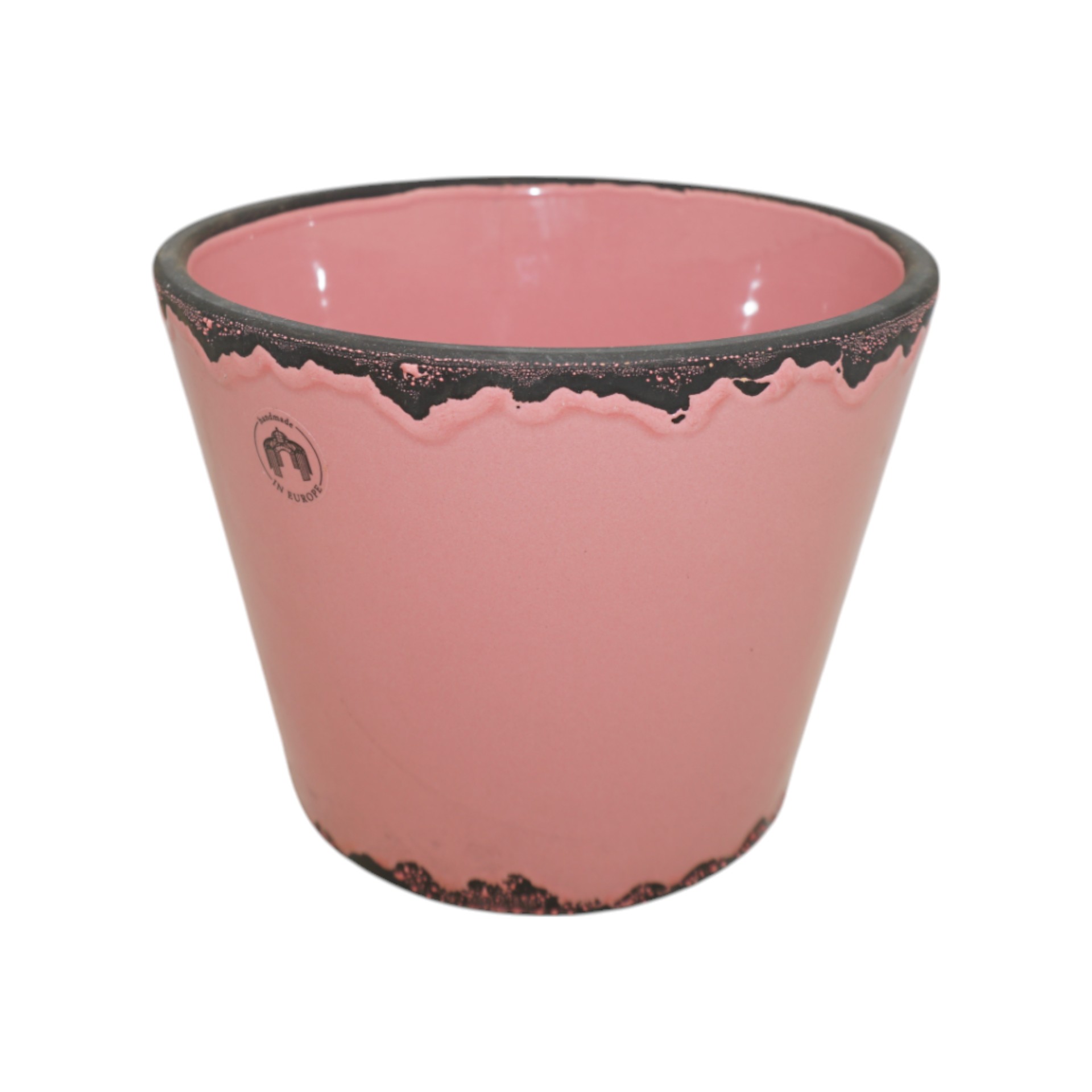 RP Topf Flora ROSA DUNKEL 14,5x12,5 cm Darstellung von RP Topf Flora ROSA DUNKEL 14,5x12,5 cm