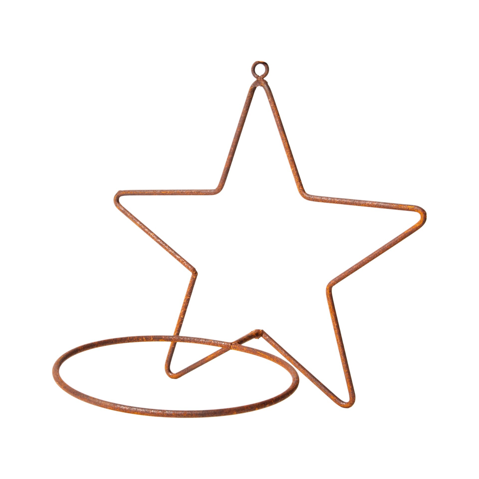 Drahtstern kl f. Schale 27-er, 31x32x26 cm Darstellung von Drahtstern kl f. Schale 27-er, 31x32x26 cm