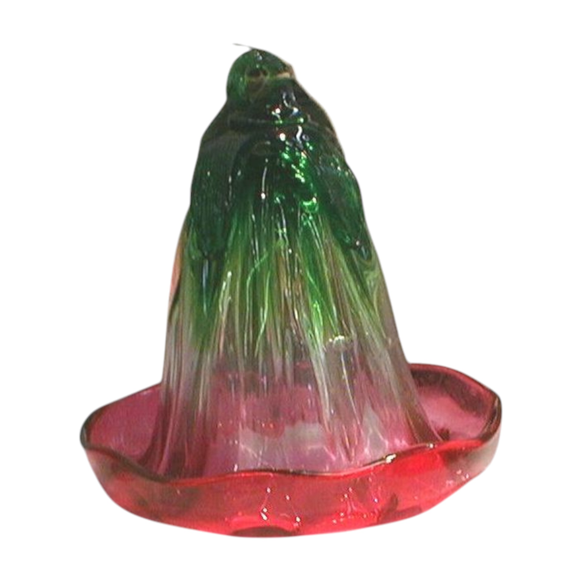 RP Vogelbad pink/ grün h= 20 cm Darstellung von RP Vogelbad pink/ grün h= 20 cm