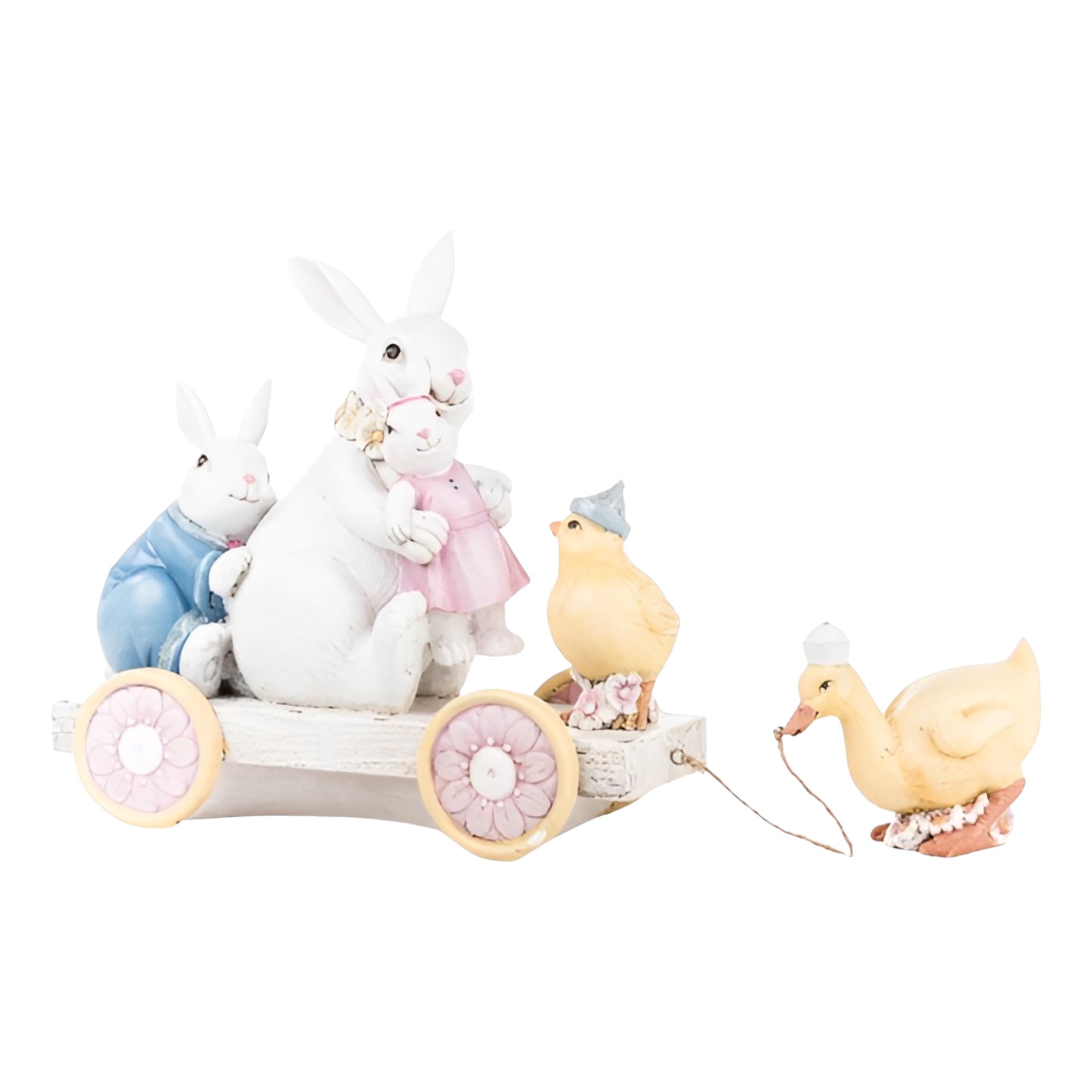 RP Wagen m. Hasen, Vogel und Ente Darstellung von RP Wagen m. Hasen, Vogel und Ente