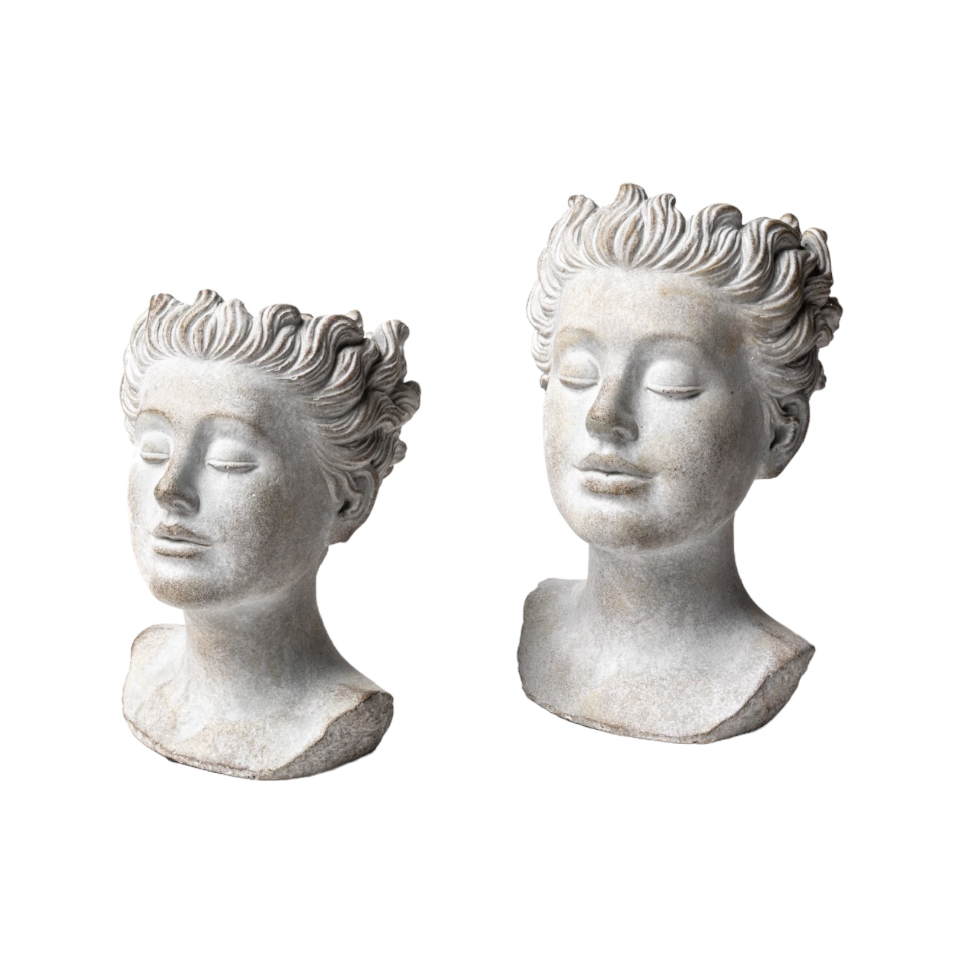 Pflanzkopf Leonie kl, Zement Darstellung von Pflanzkopf Leonie kl, Zement