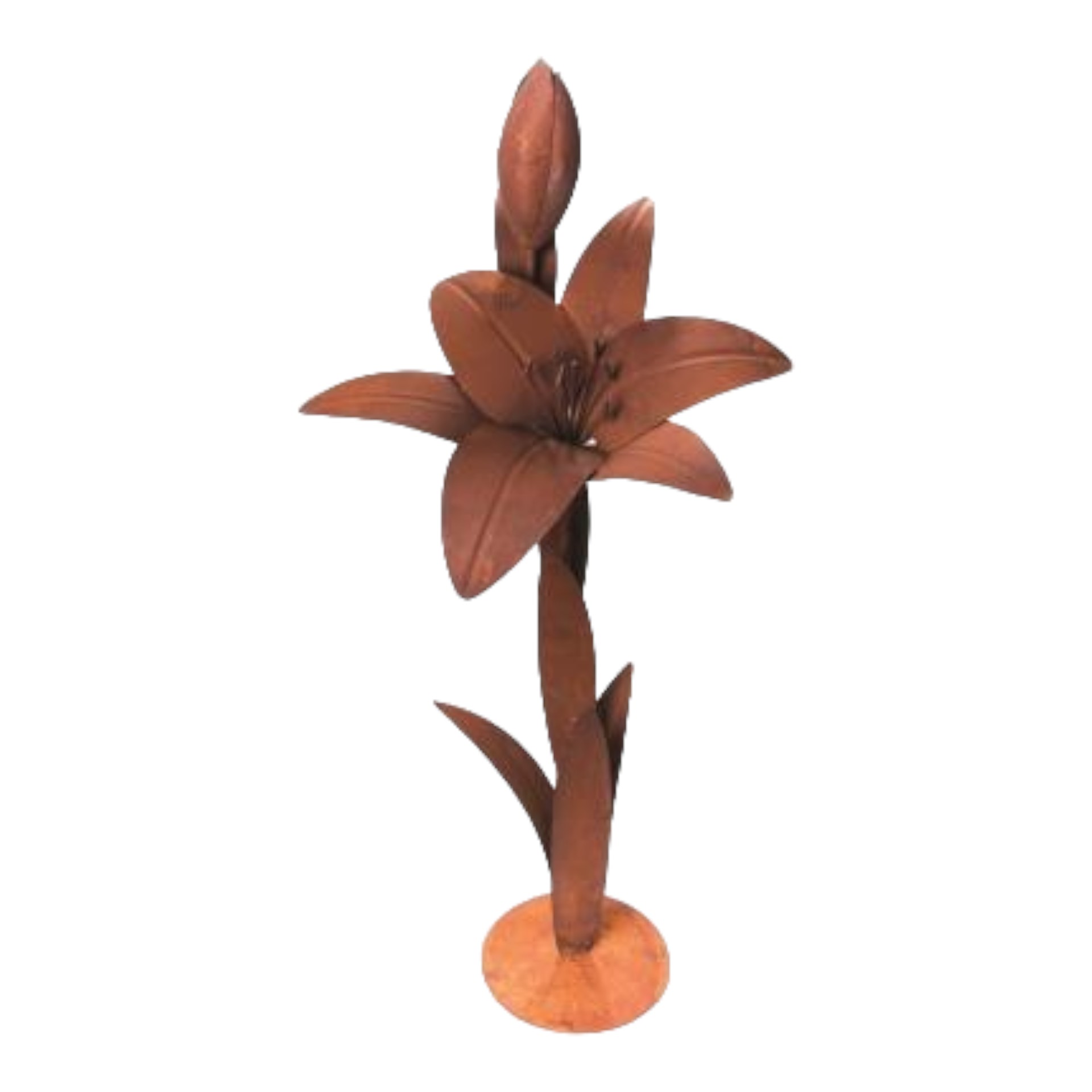 offene Blume mit geschlossener Blätter auf Platte, klein Darstellung von offene Blume mit geschlossener Blätter auf Platte, klein