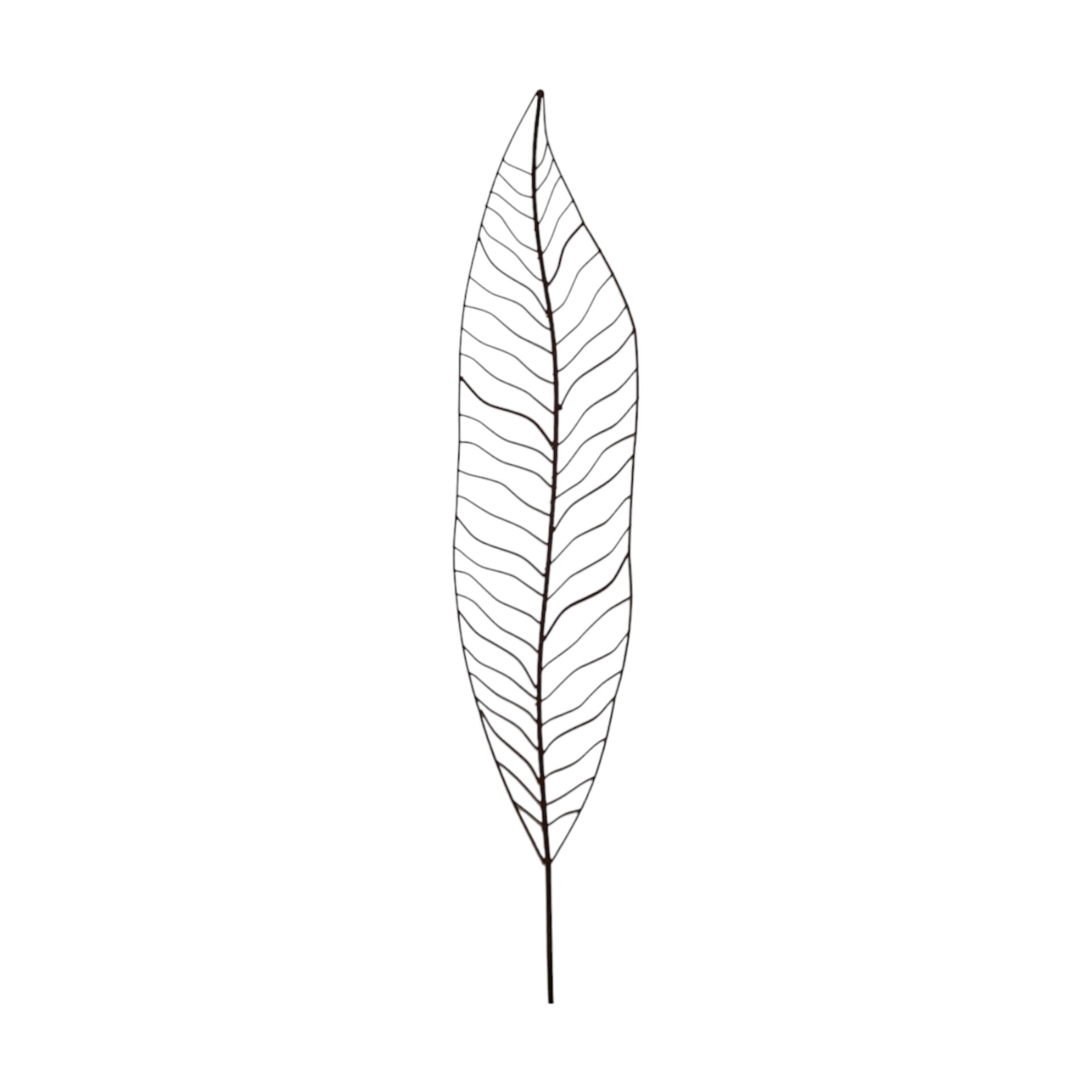 Darstellung von Blattstecker gross h= 150 cm, b= 30 cm