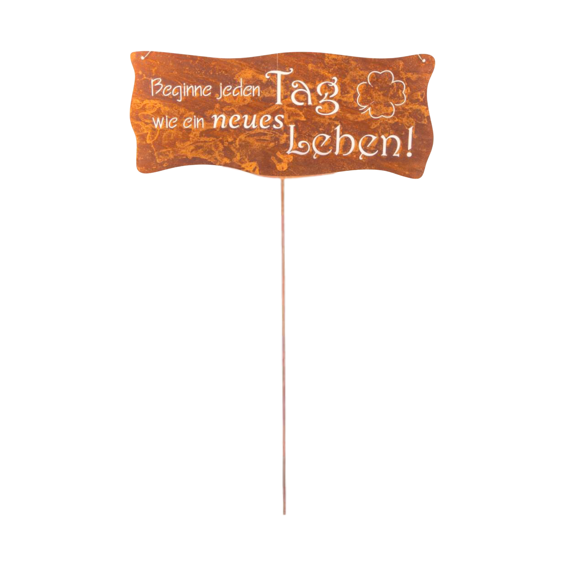 Darstellung von Stecker Beginne jeden Tag...