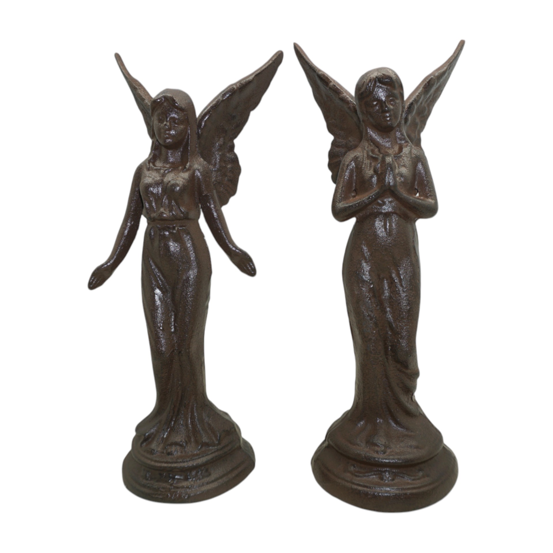 Elfen sortiert m. langen Flügeln a. Sockel Darstellung von Elfen sortiert m. langen Flügeln a. Sockel