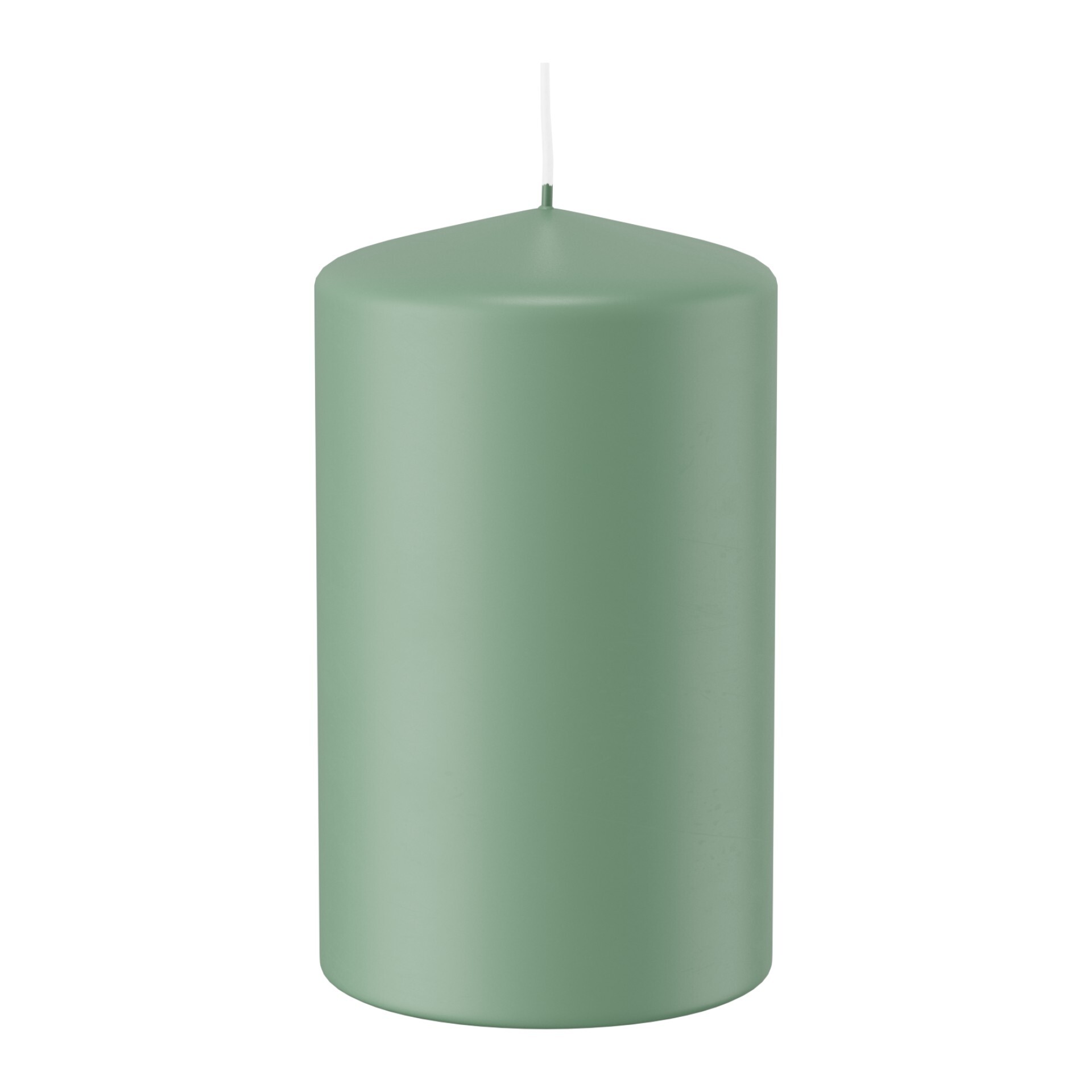 Darstellung von Stumpen Kerze 60x38 ohne CELLO RESEDA