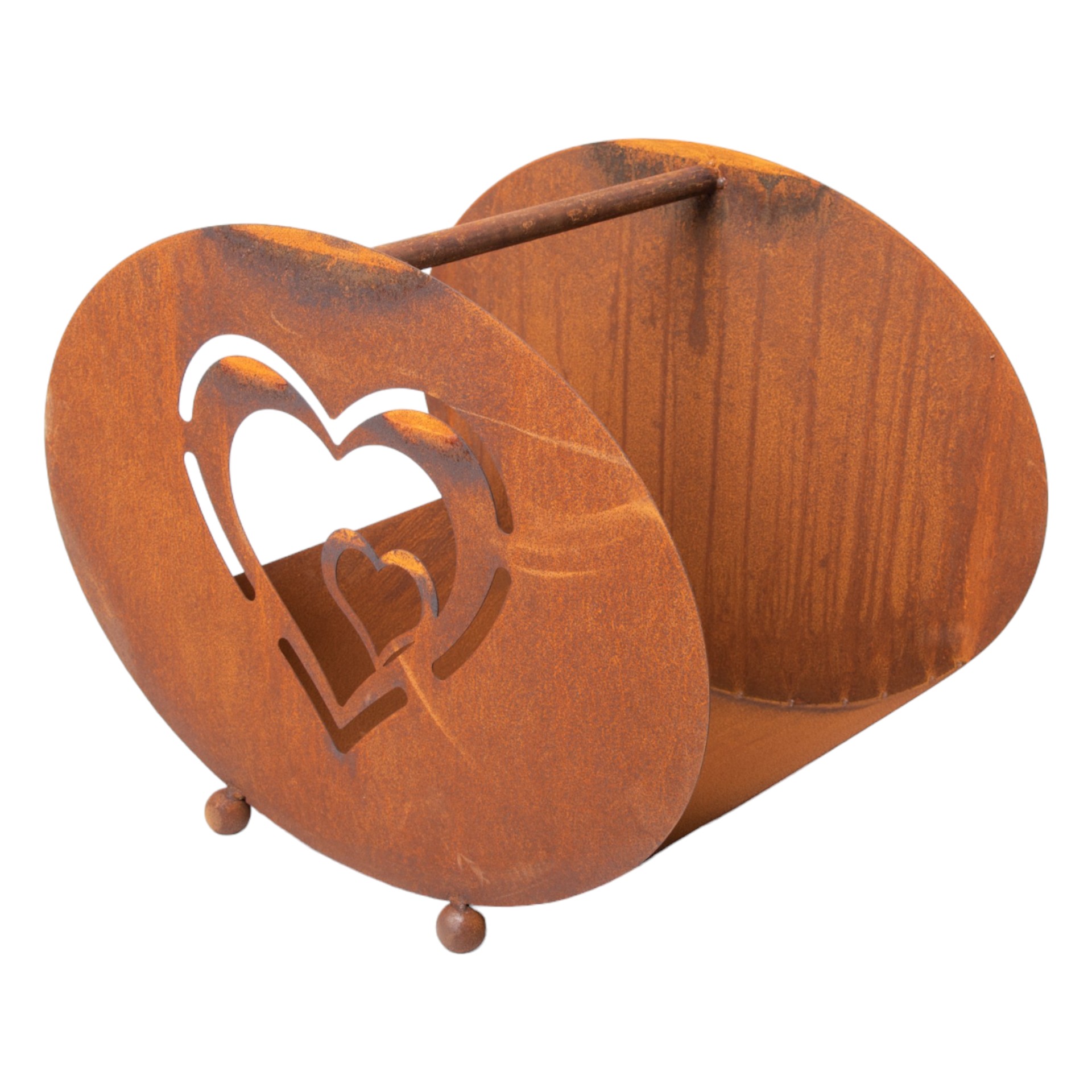 Holzregal oval mit Boden, 55x42x35 cm Darstellung von Holzregal oval mit Boden, 55x42x35 cm