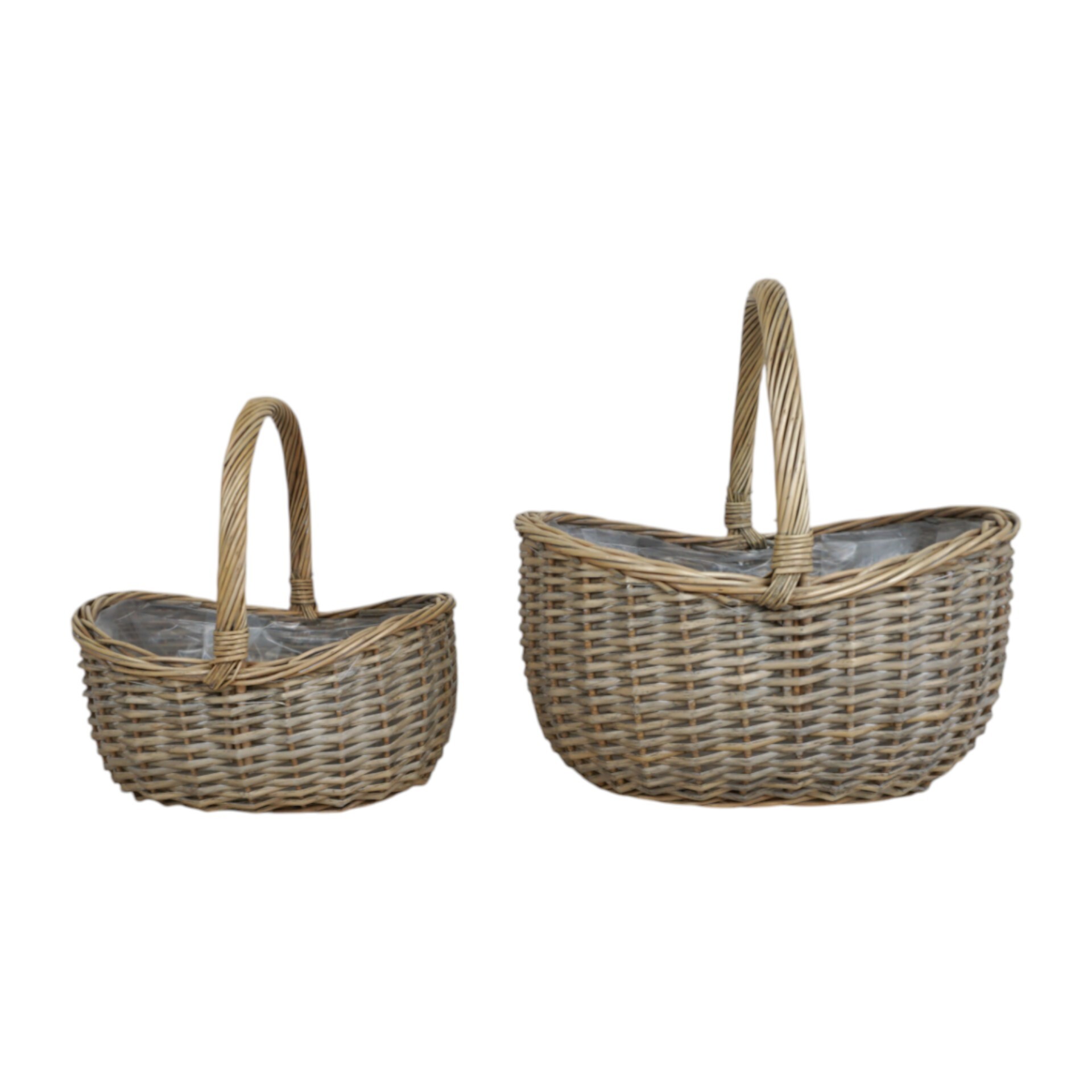 Darstellung von Einkaufskörbe 2tlg. fixer Henkel