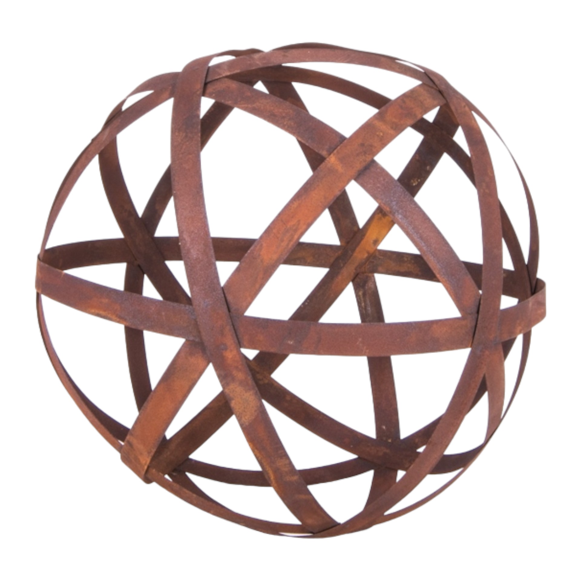 Darstellung von Kugel riesig ROST 50 cm