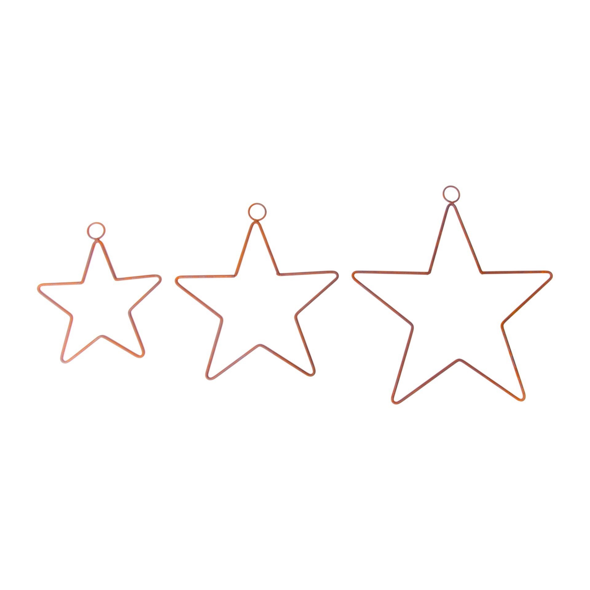 Drahtstern zum Hängen gross Darstellung von Drahtstern zum Hängen gross