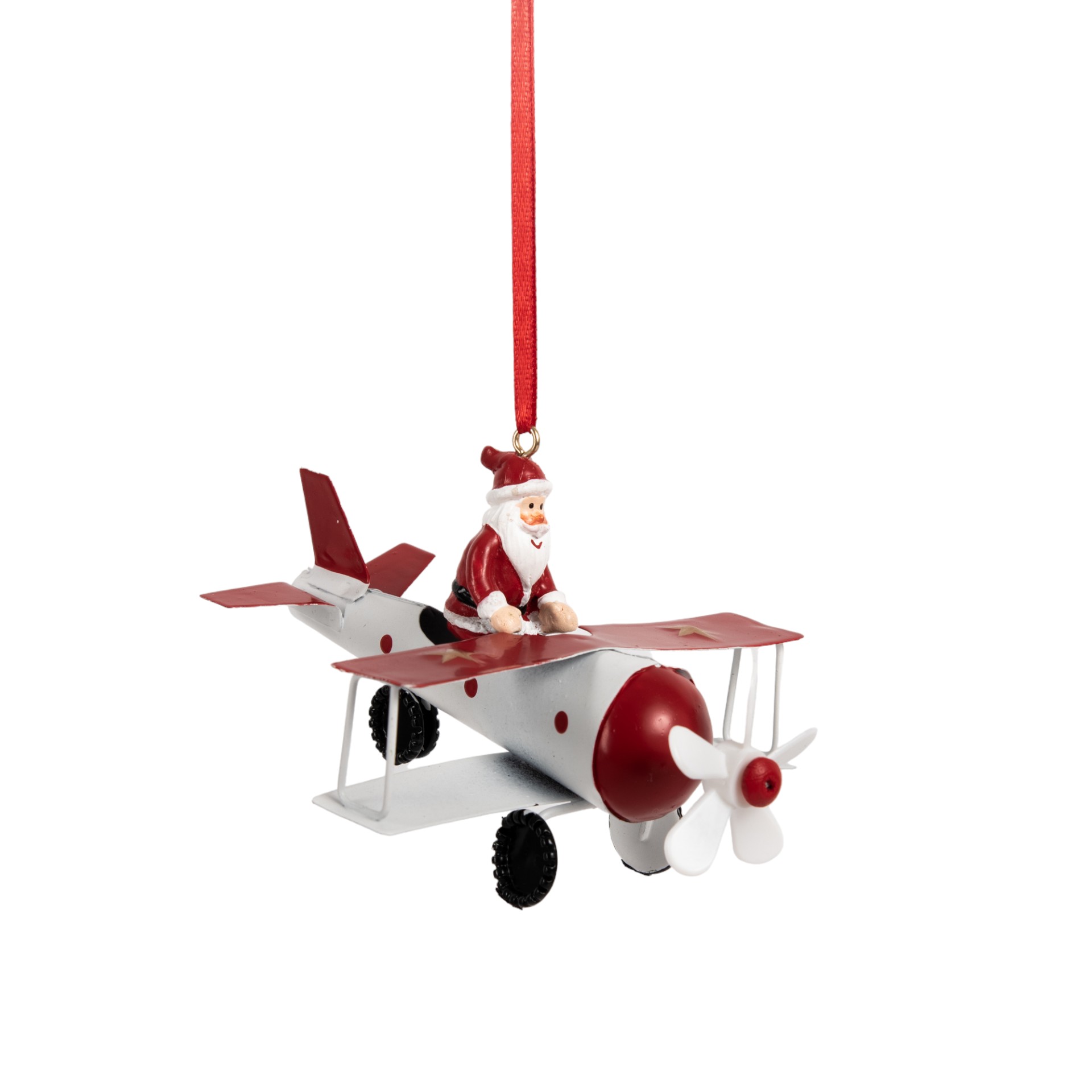 Metallflieger sort. weiss rot grün m. Motiv Darstellung von Metallflieger sort. weiss rot grün m. Motiv