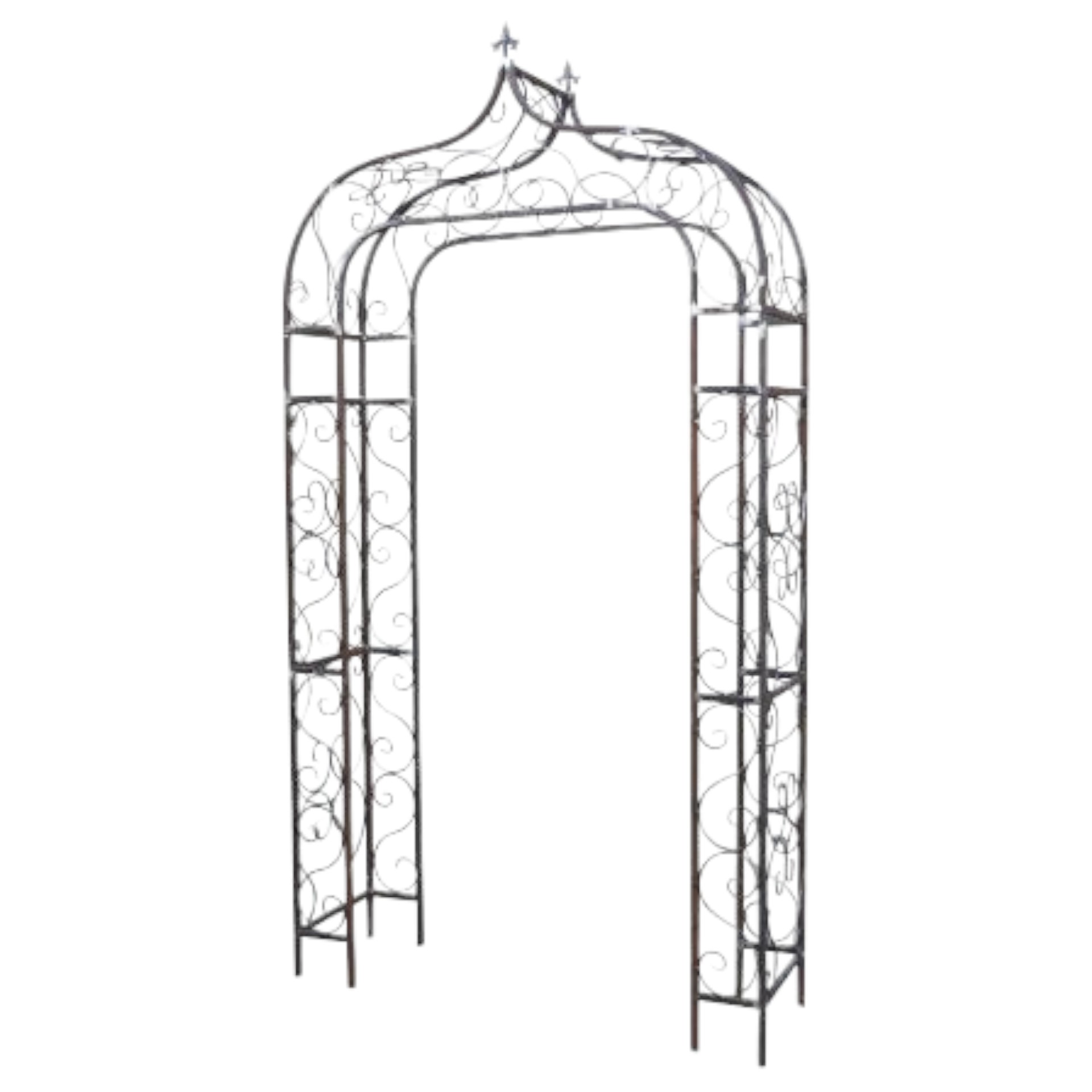 Rosenbogen Mirabell Spitz natur Darstellung von Rosenbogen Mirabell Spitz natur