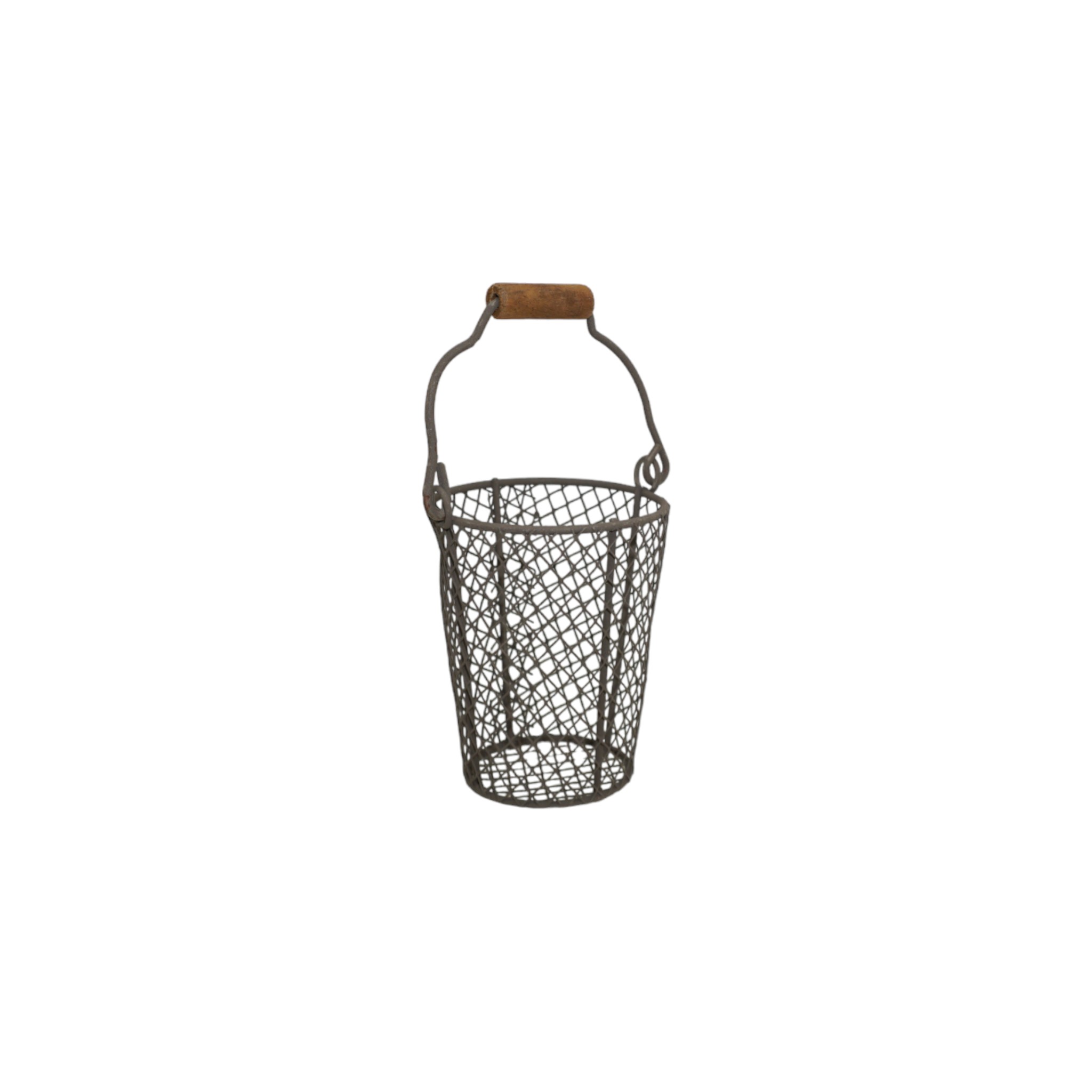 Darstellung von RP Minikörbchen rd. konisch m.Holzgriff