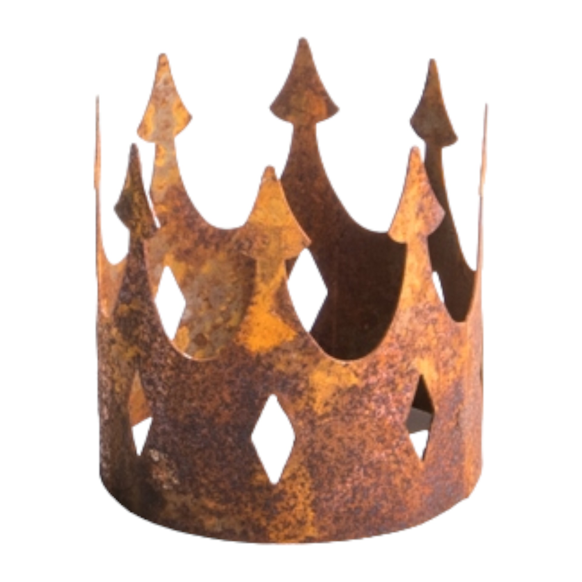 Darstellung von Krone klein offen ROST