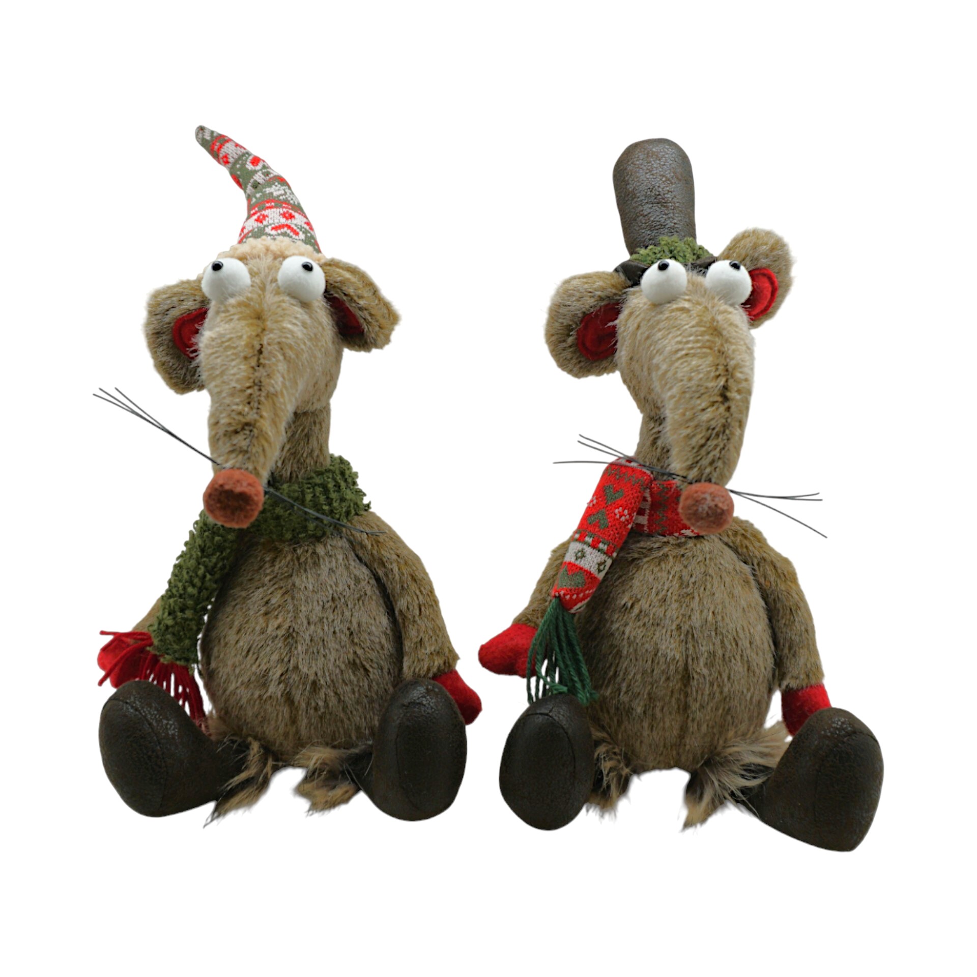 Darstellung von Nasenbär gross m/w sitzend