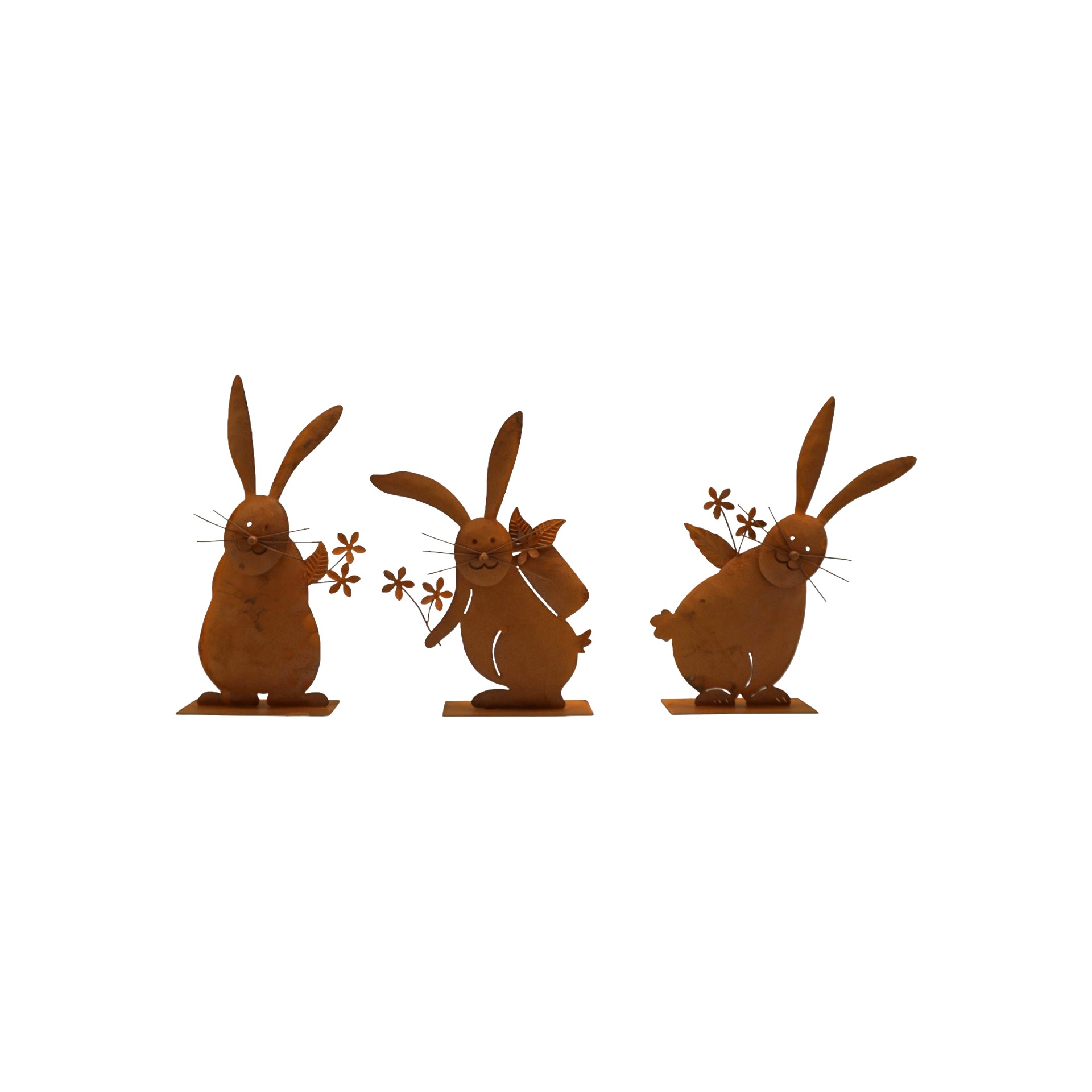 Darstellung von Hase a. Platte dreifach sortiert