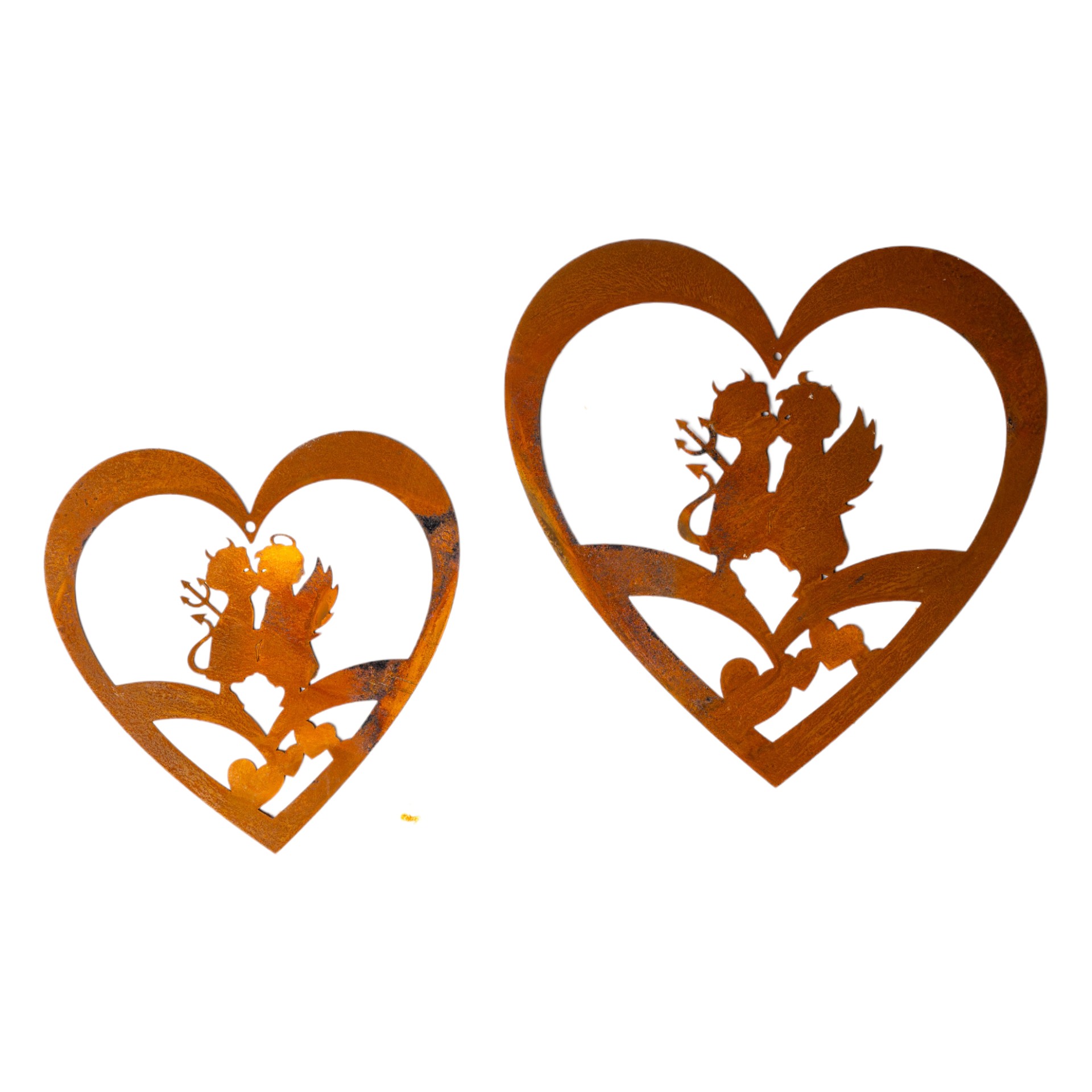 Hänger Pärchen Engel/ Teufel Darstellung von Hänger Pärchen Engel/ Teufel