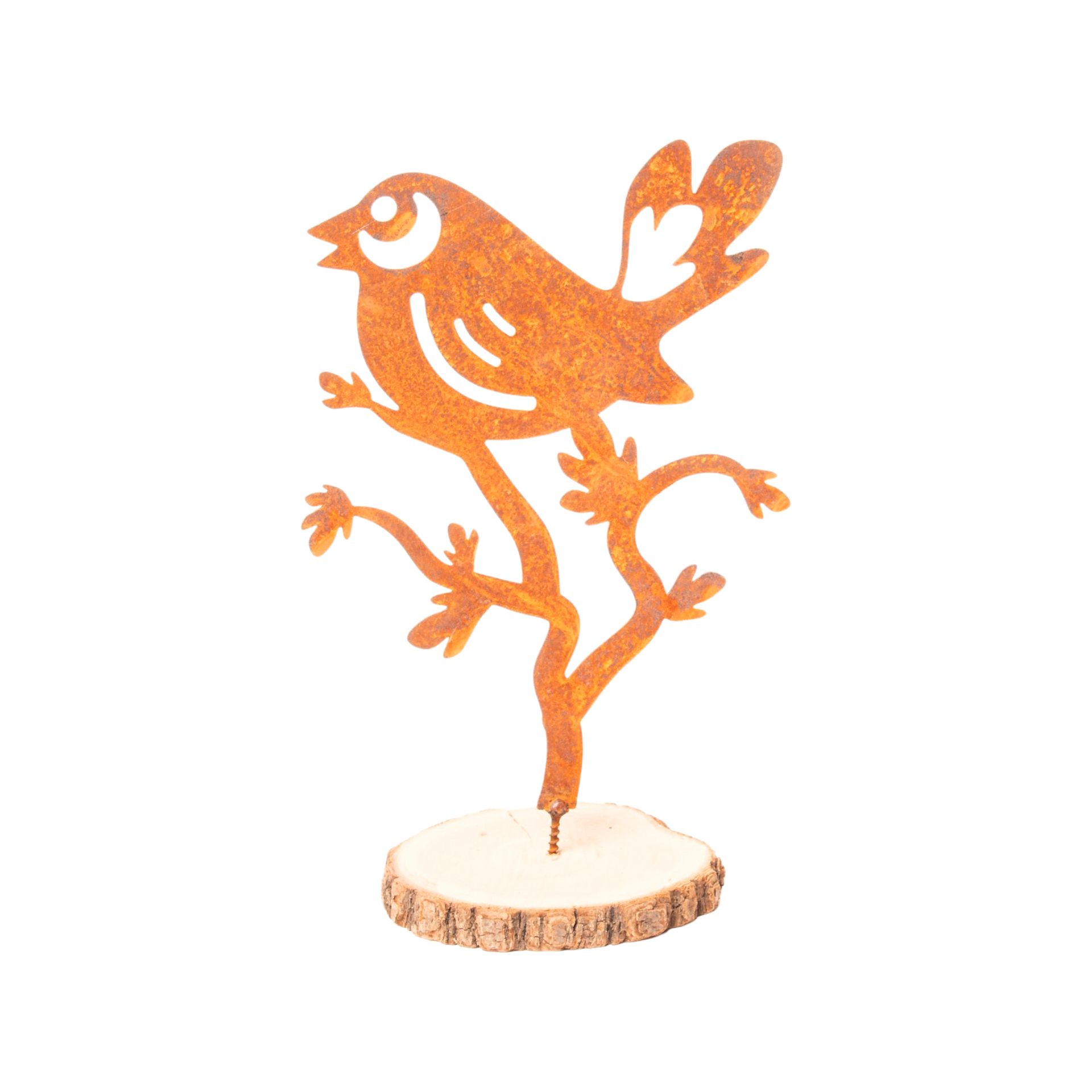 Darstellung von Vogel in Geäst sitzend