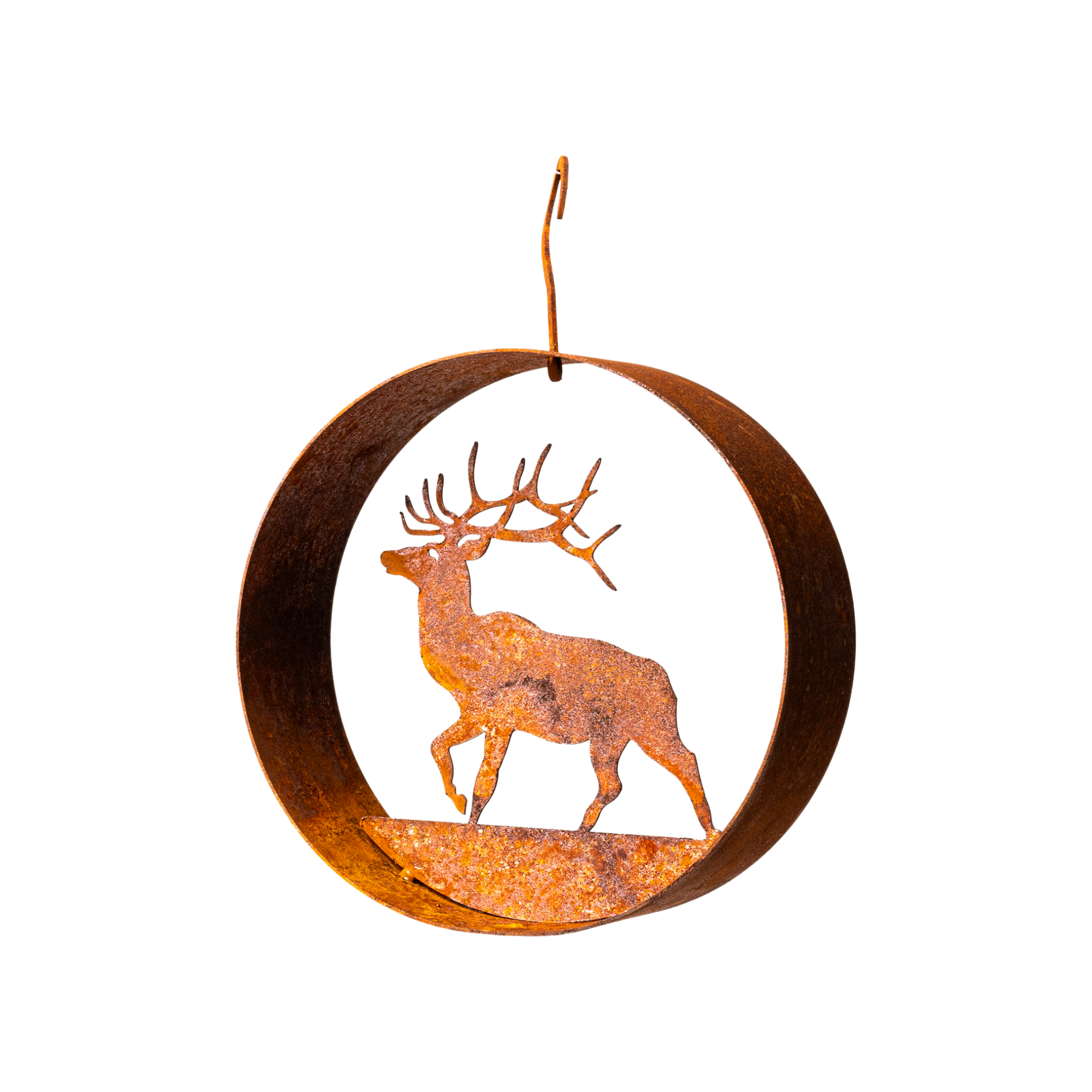Darstellung von Ring breit mit Hirsch zum Hängen