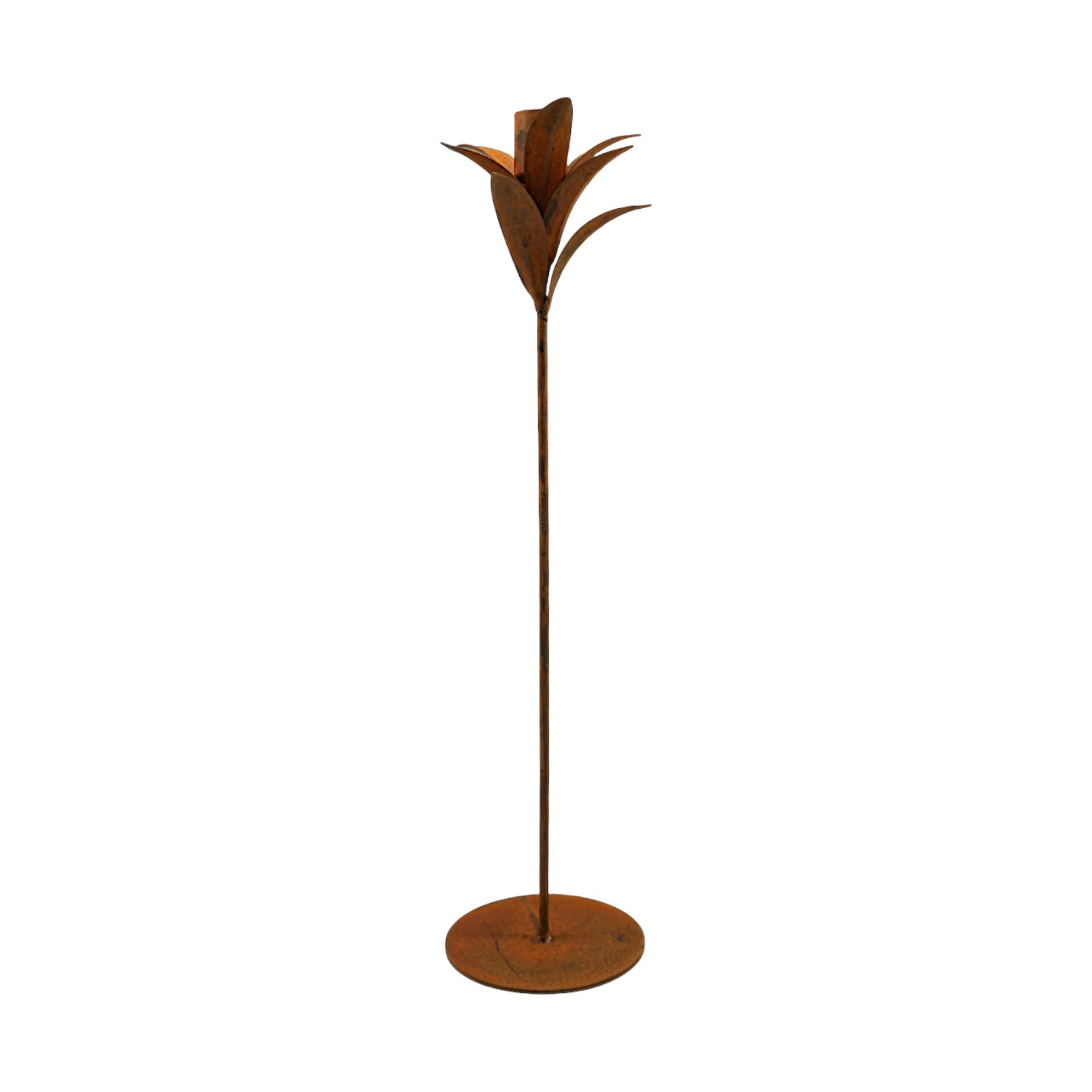 Darstellung von Kerzenhalter Blume klein a. Platte