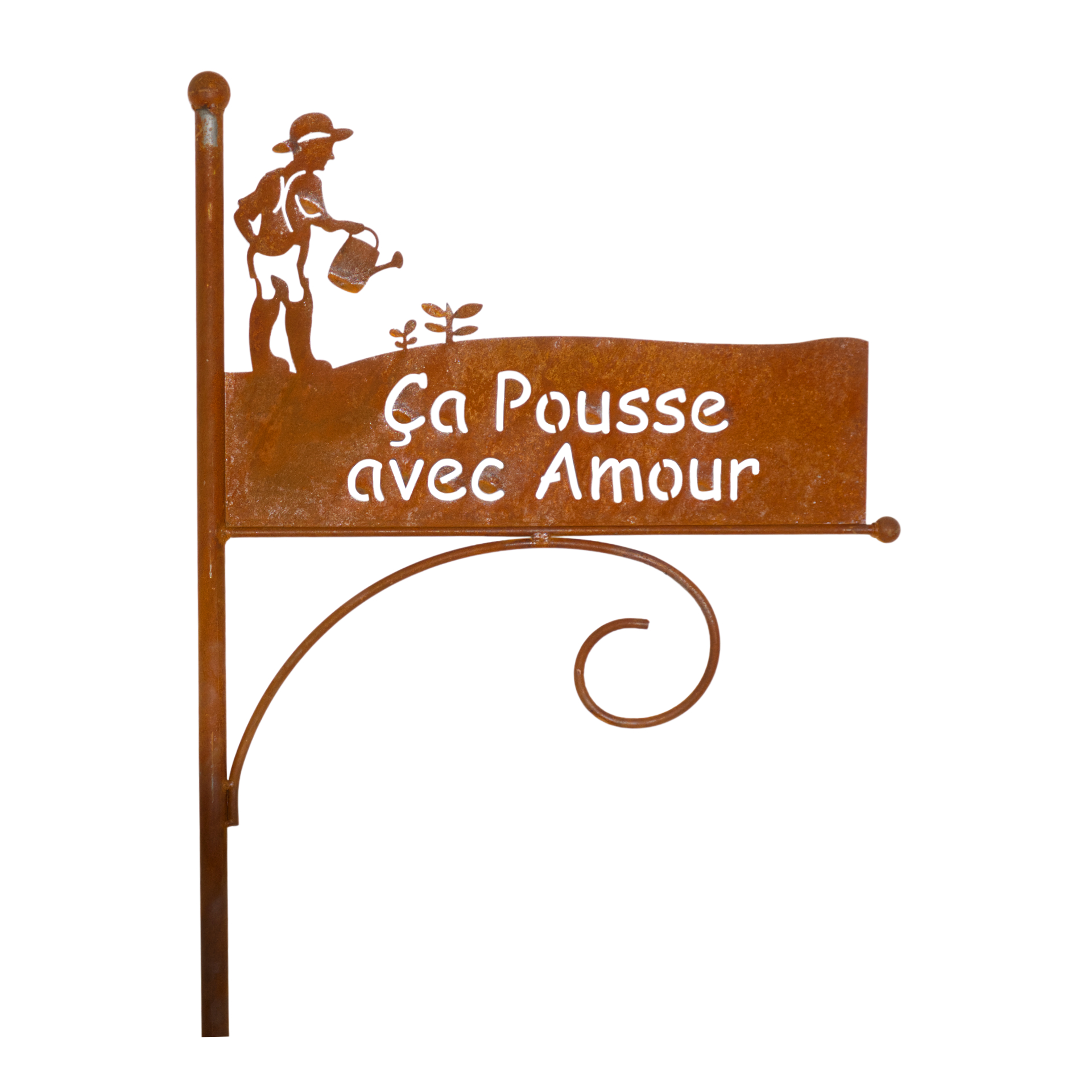 Darstellung von Ampelstange Tafel Gärtner Ca Pousse avec Amour