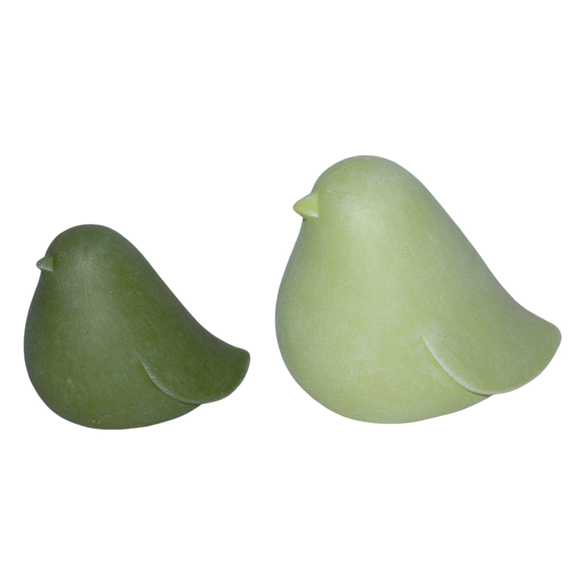 Taube mini dunkelgrün Keramik Darstellung von RP Taube mini dunkelgrün Keramik