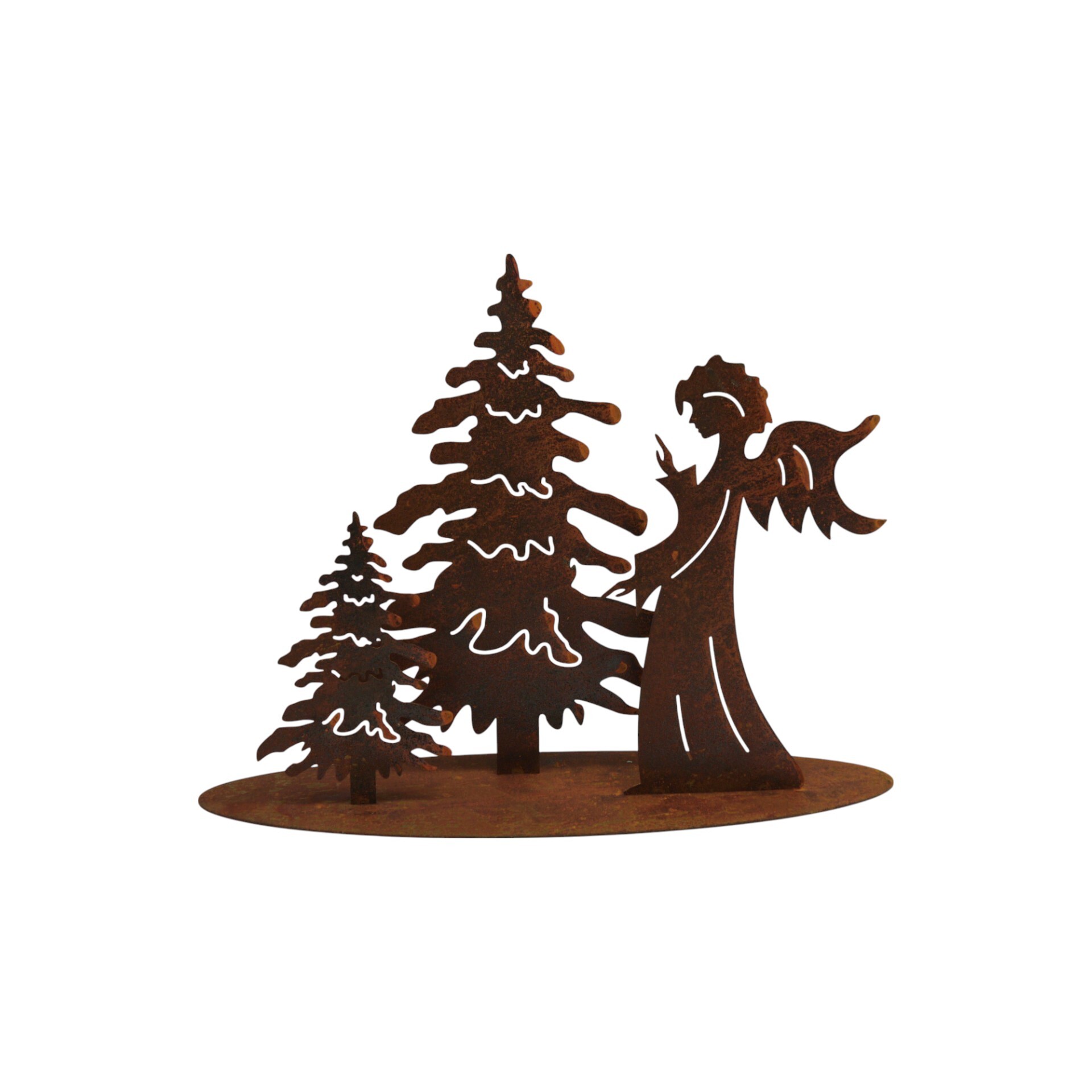 Darstellung von Landschaft Engel mit Bäumen klein