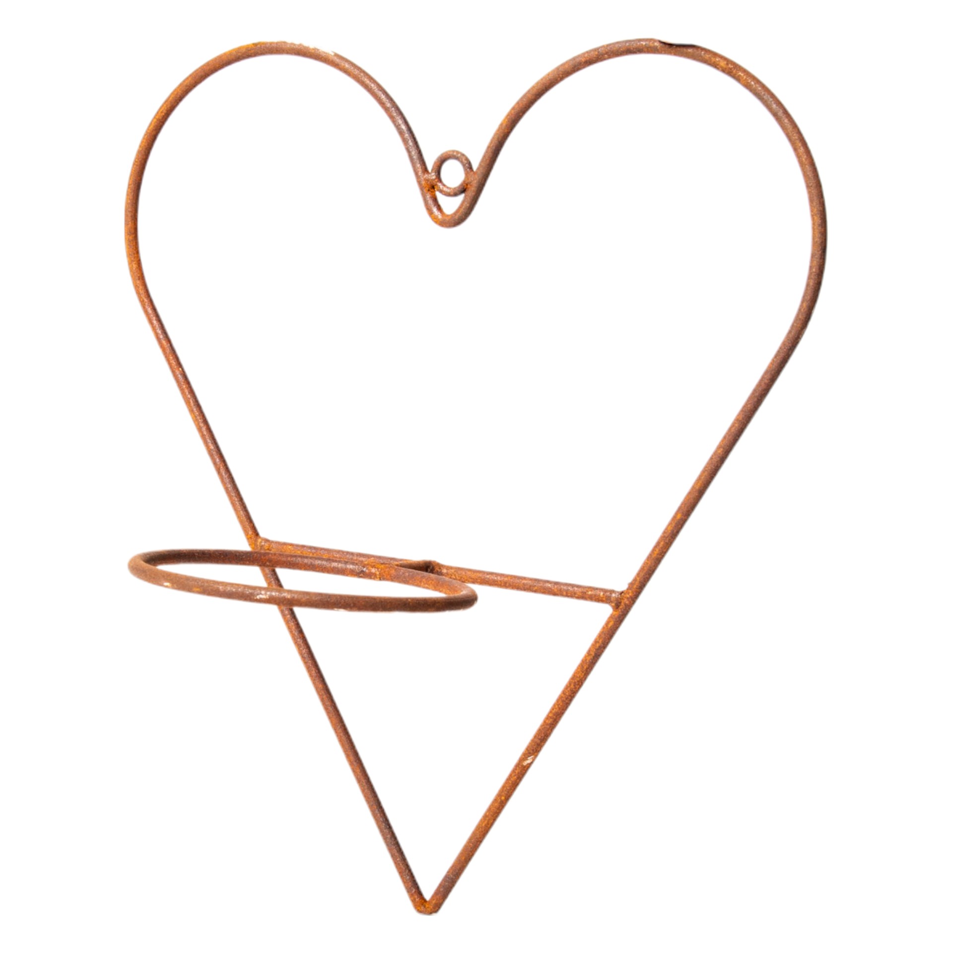 Darstellung von RP Topfhalter Herz mit Ring für Topf 12-er