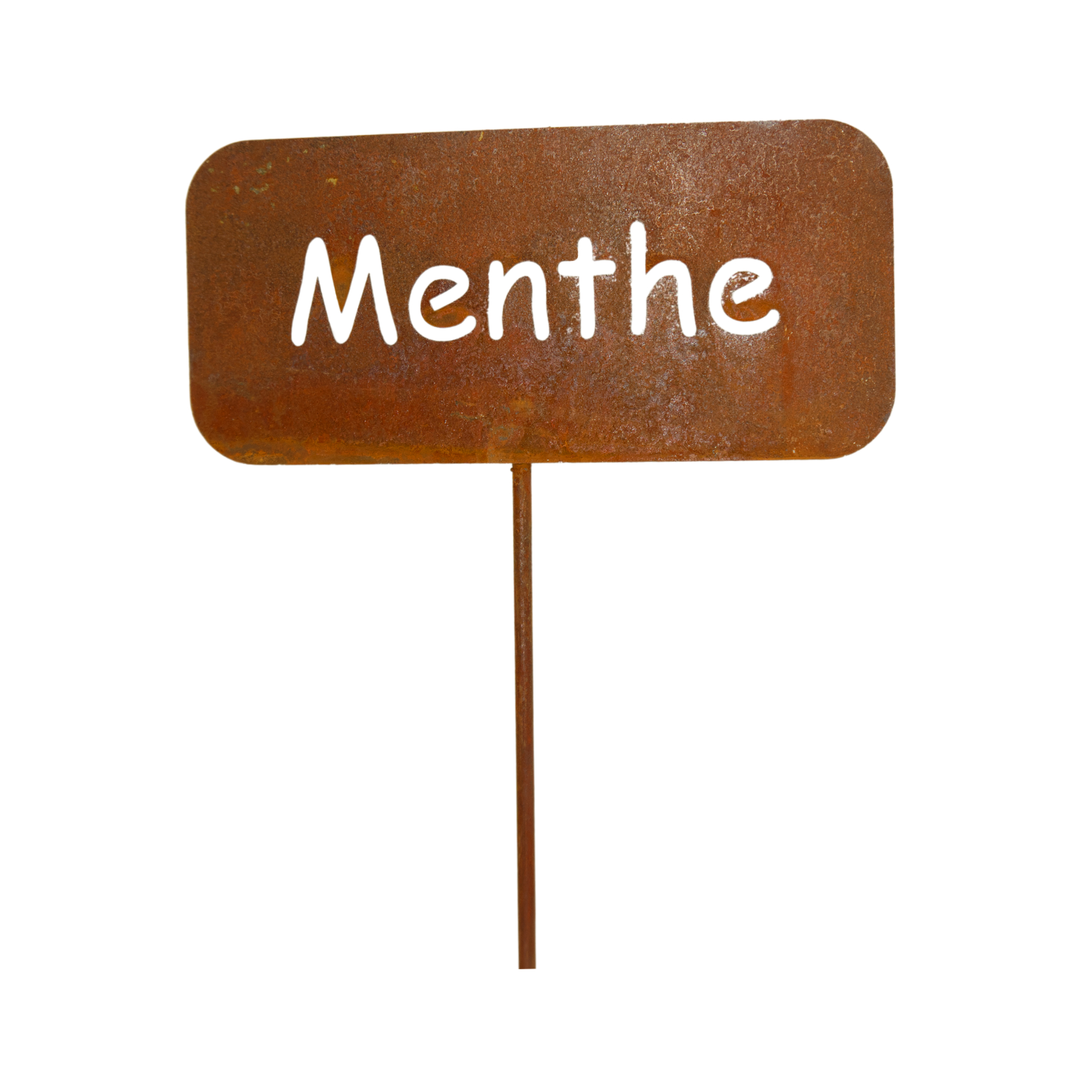 Darstellung von Gewürzstecker eckig auf Stab Menthe
