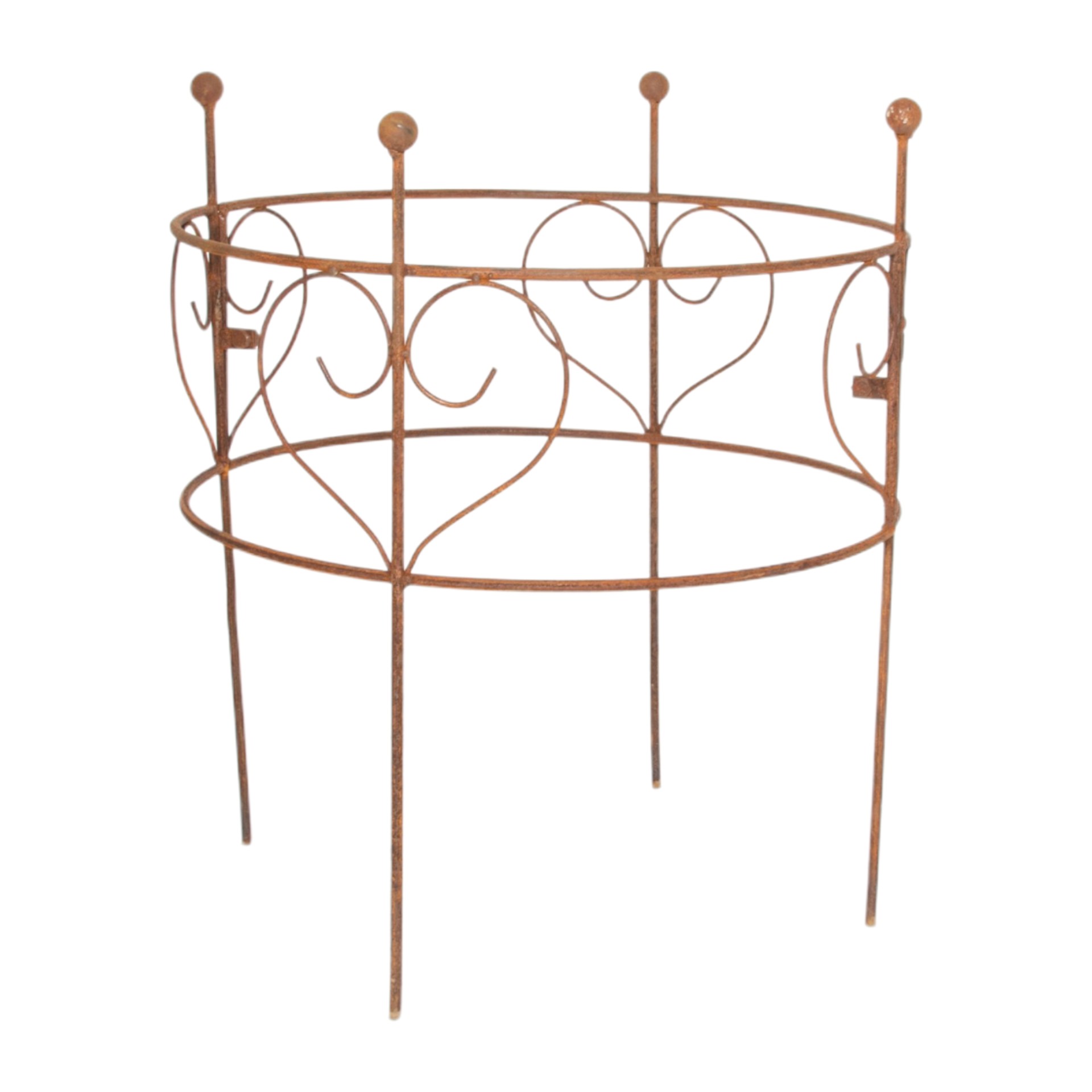 Rankhilfe rund Herz klein zum Schrauben Darstellung von Rankhilfe rund Herz klein zum Schrauben