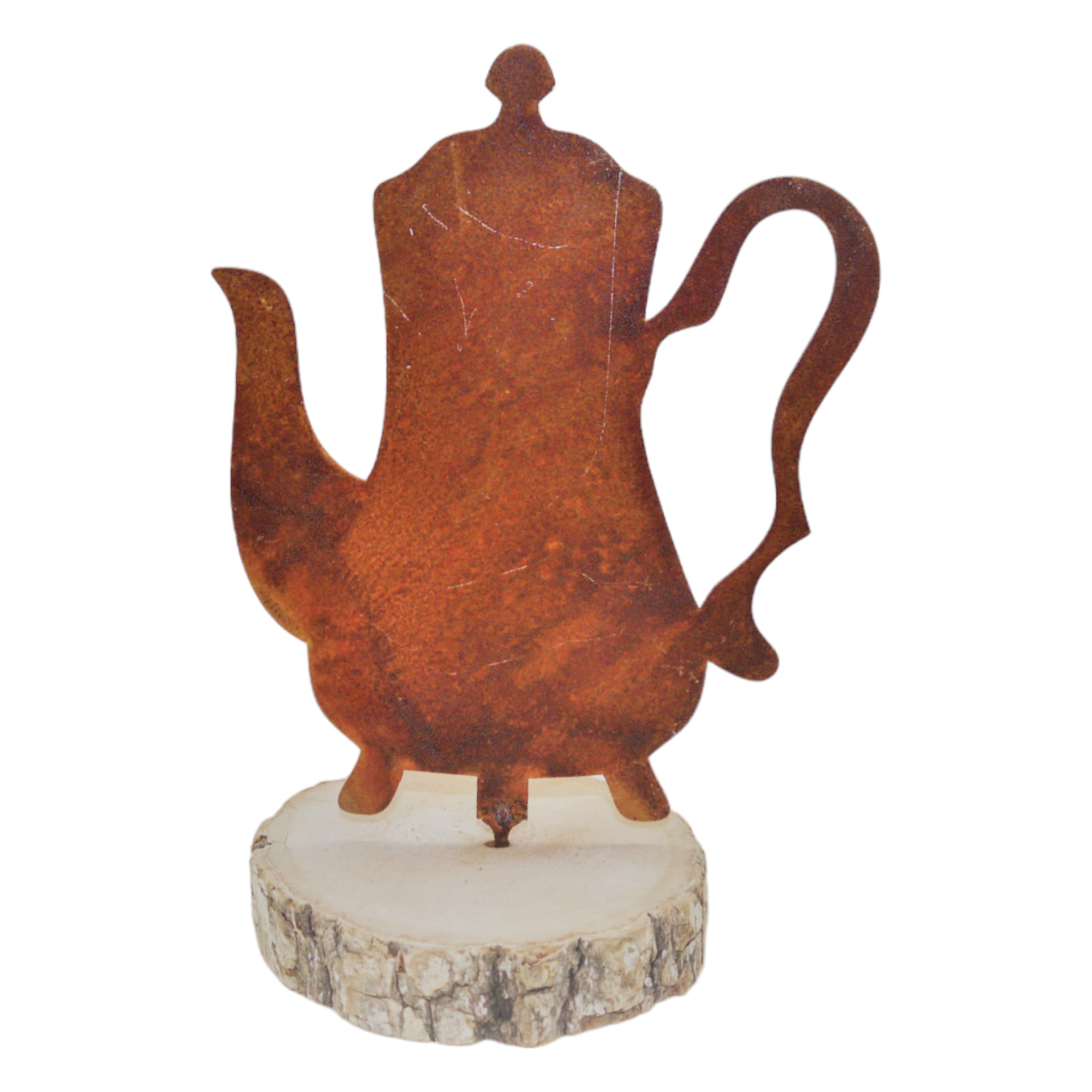 Darstellung von Kaffeekanne schlank mit Dorn