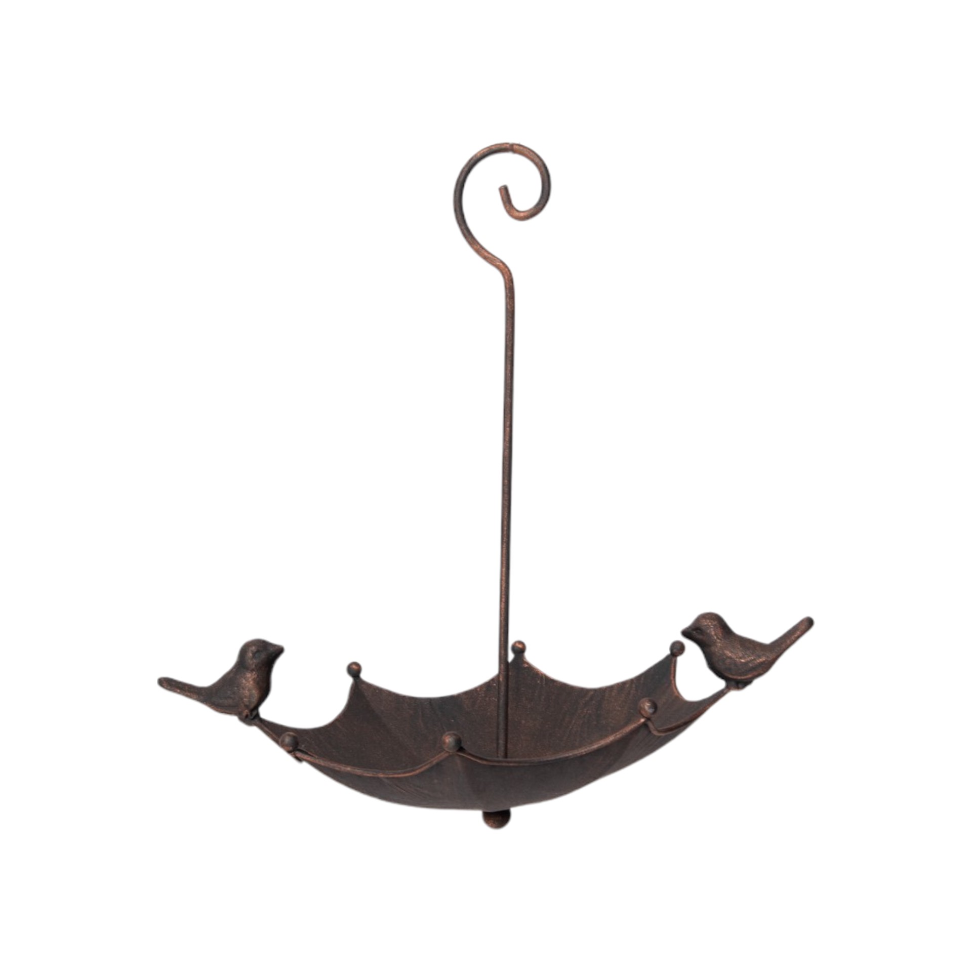 Vogeltränke Schirm, 2 Vögel zum Hängen Darstellung von Vogeltränke Schirm, 2 Vögel zum Hängen