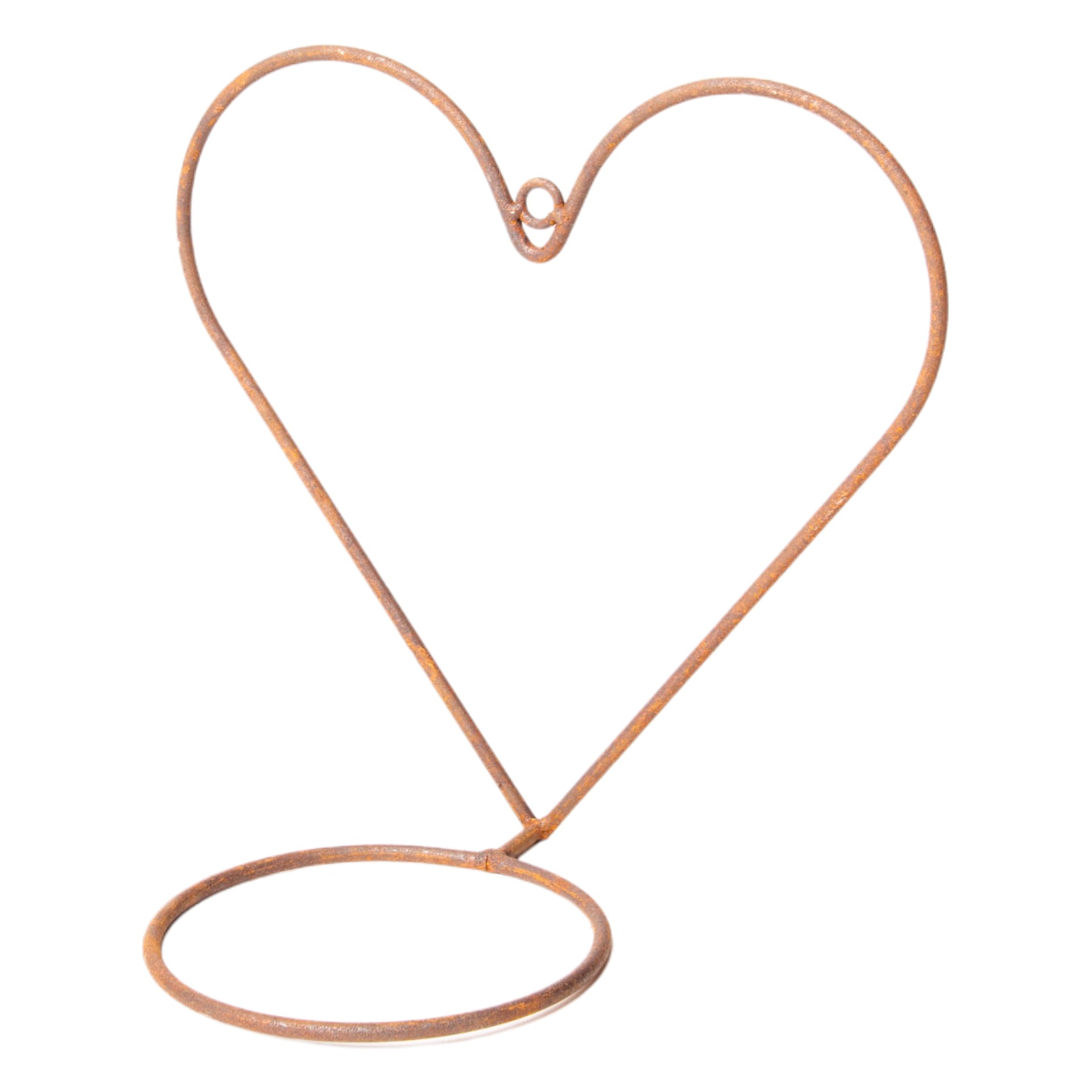 Topfhalter Herz mit Ring für Topf 14-er Darstellung von Topfhalter Herz mit Ring für Topf 14-er