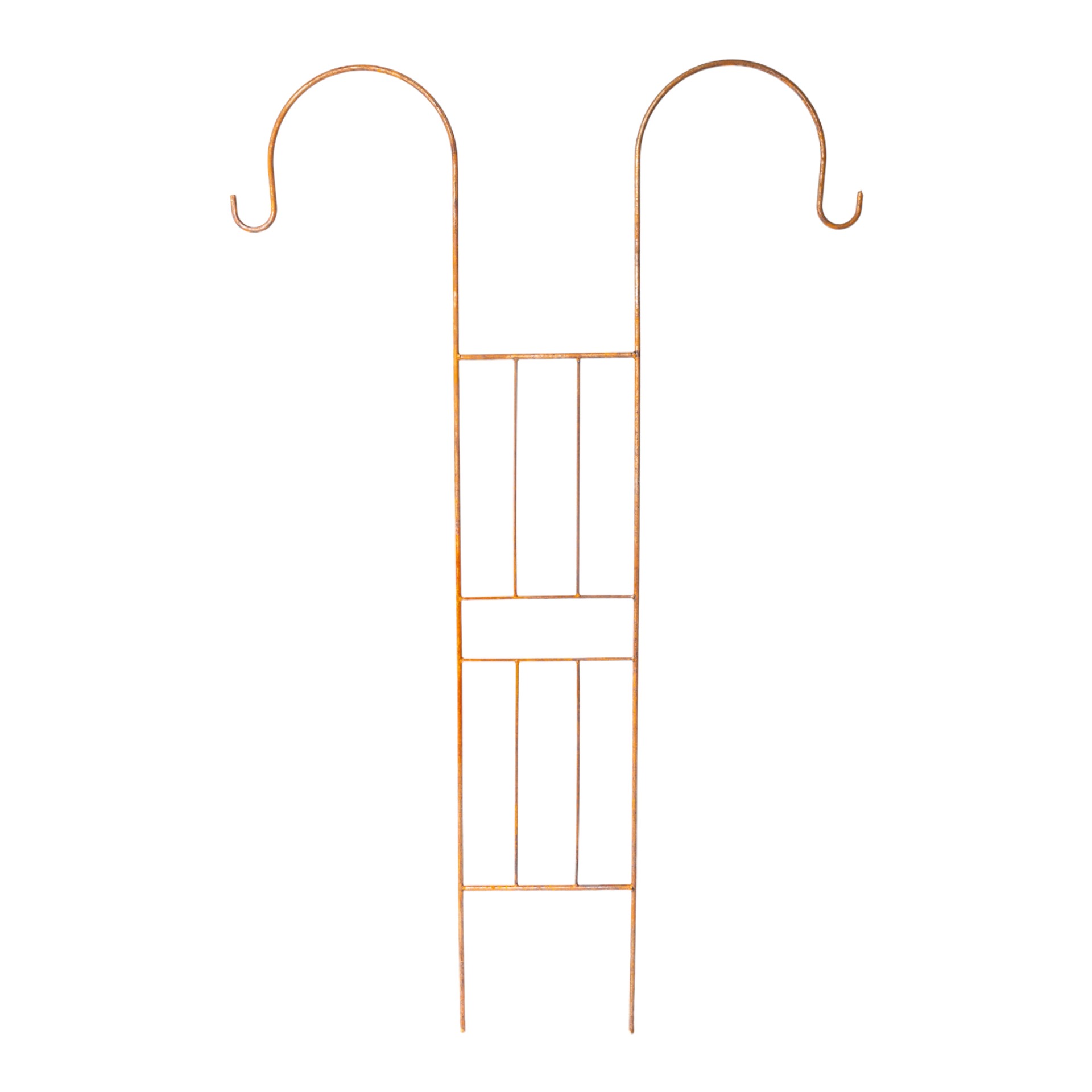 Rankwand mit 2 Haken nieder Darstellung von Rankwand mit 2 Haken nieder