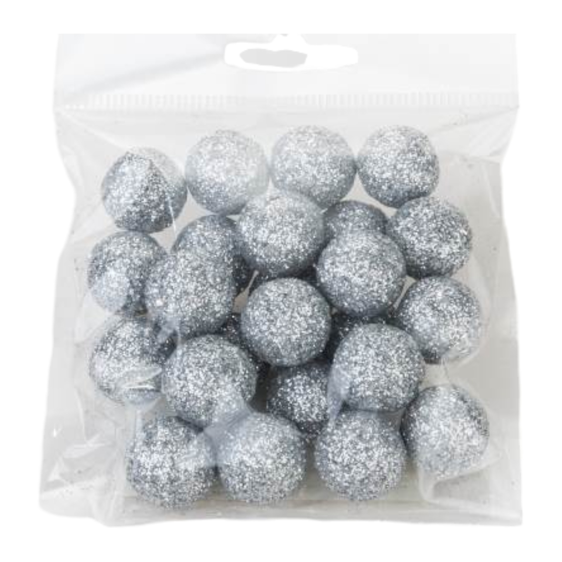 Darstellung von RP Dekokugeln 12tlg. silber mini in bag