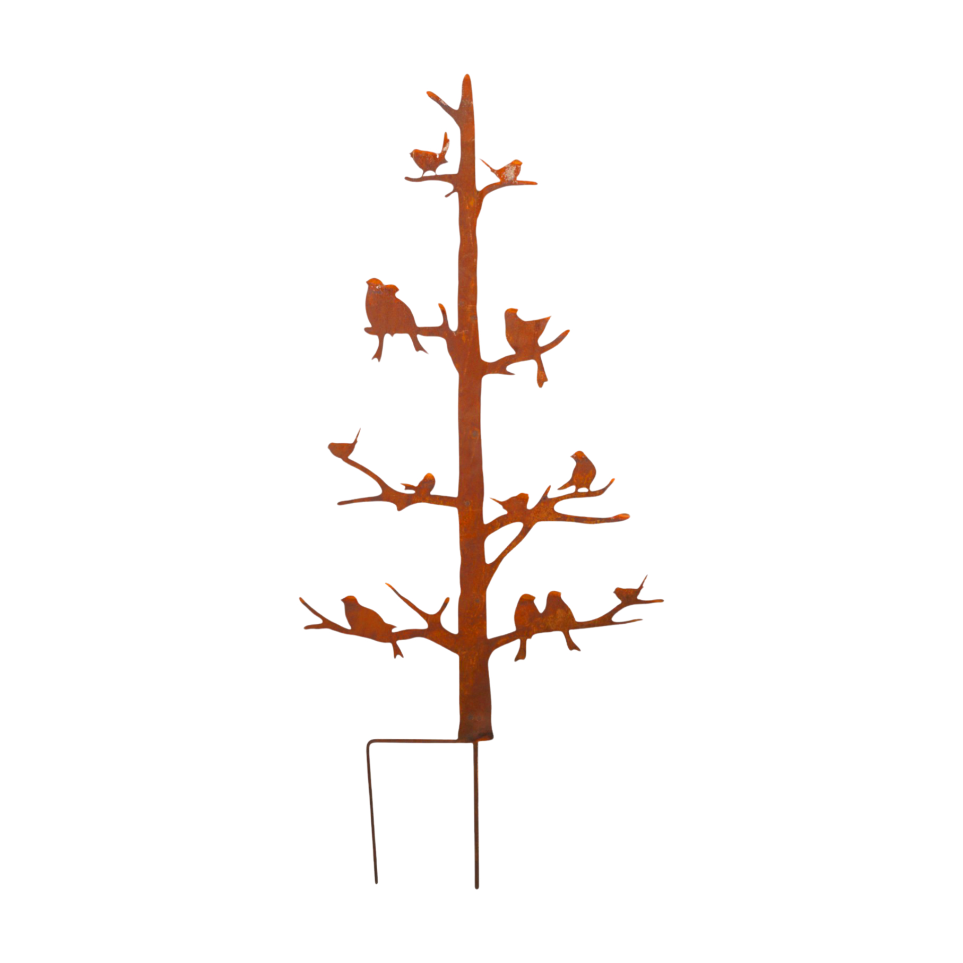 Darstellung von Baum mit Vögel zum Stecken