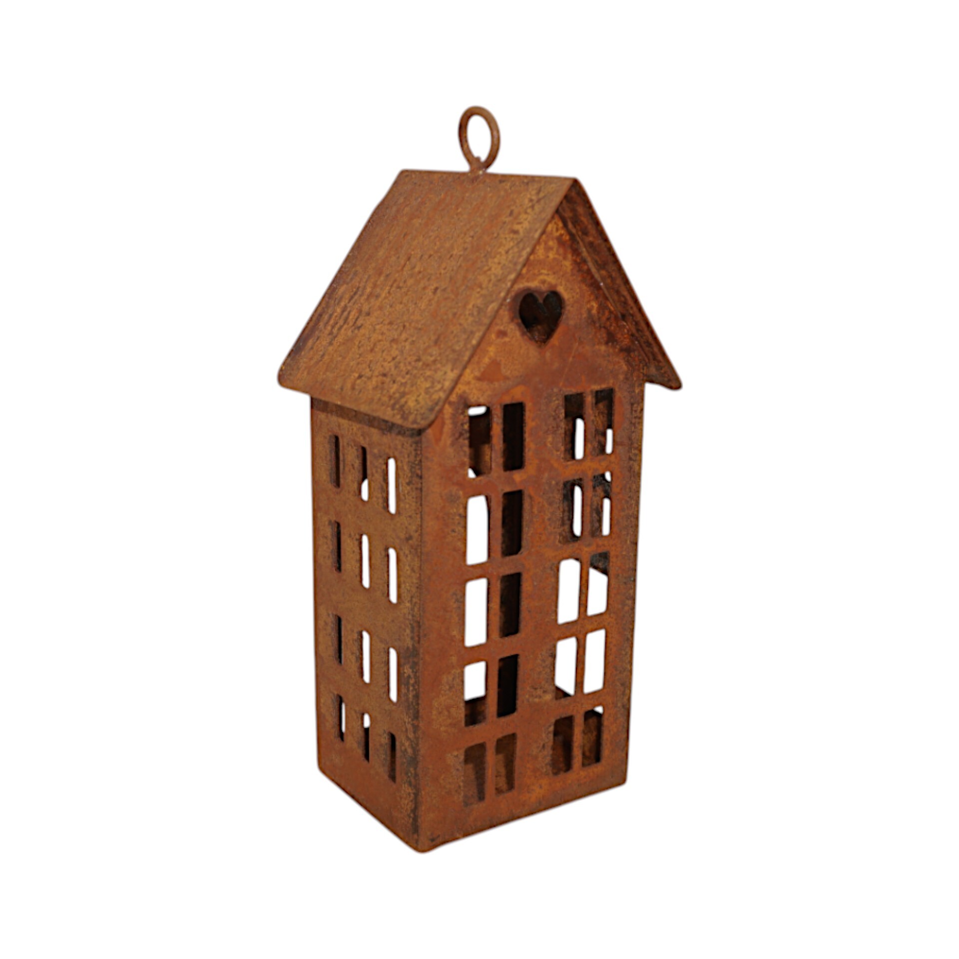 Darstellung von Haus m. Ring z. Stellen klein rost