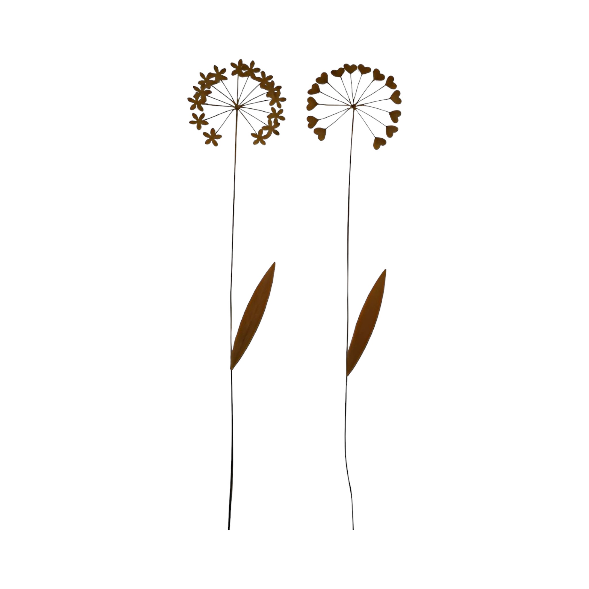 Stecker sort. m. Herz u. Blume Darstellung von Stecker sort. m. Herz u. Blume