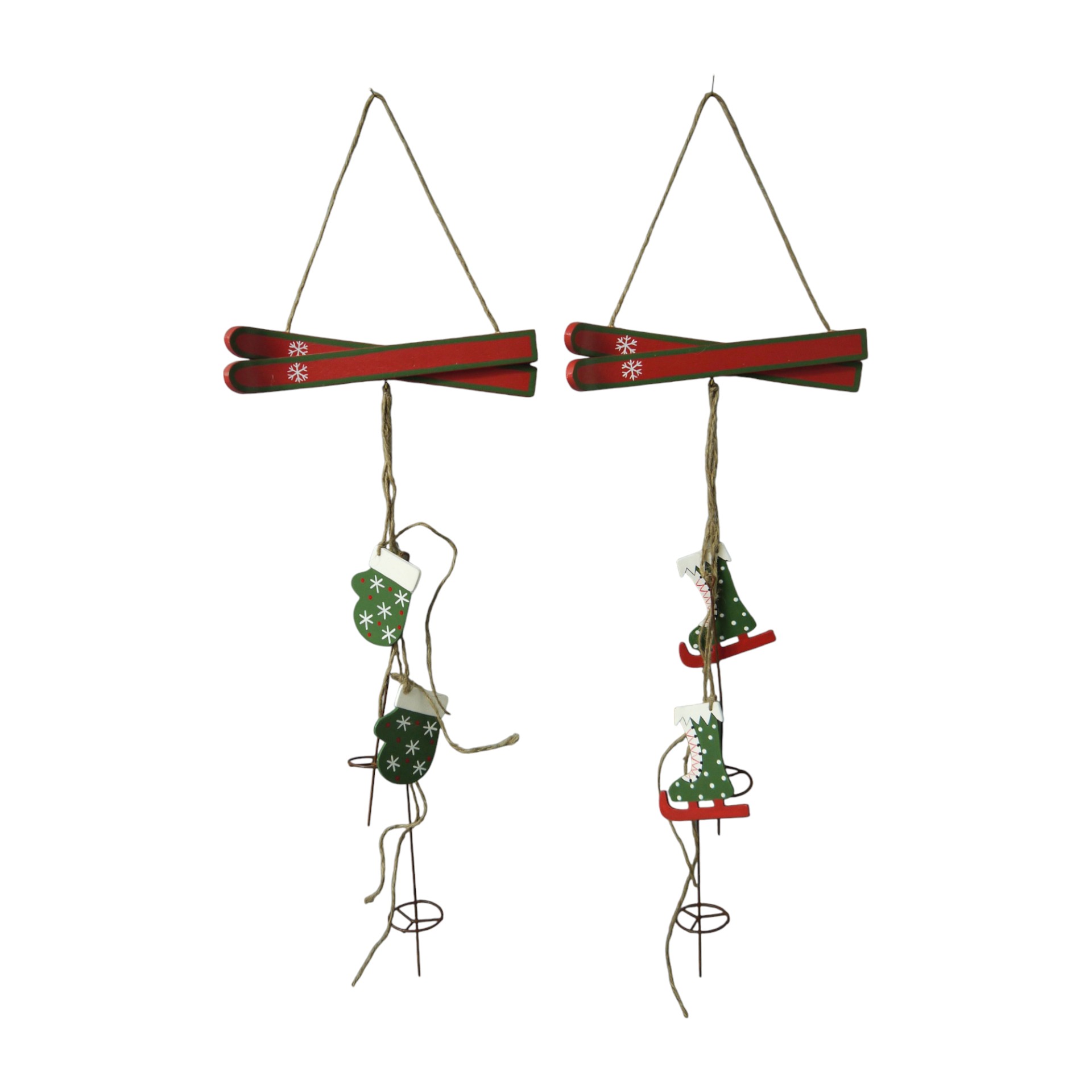 RP Girlande Ski/ Schlittschuh/ Handschuh Darstellung von RP Girlande Ski/ Schlittschuh/ Handschuh