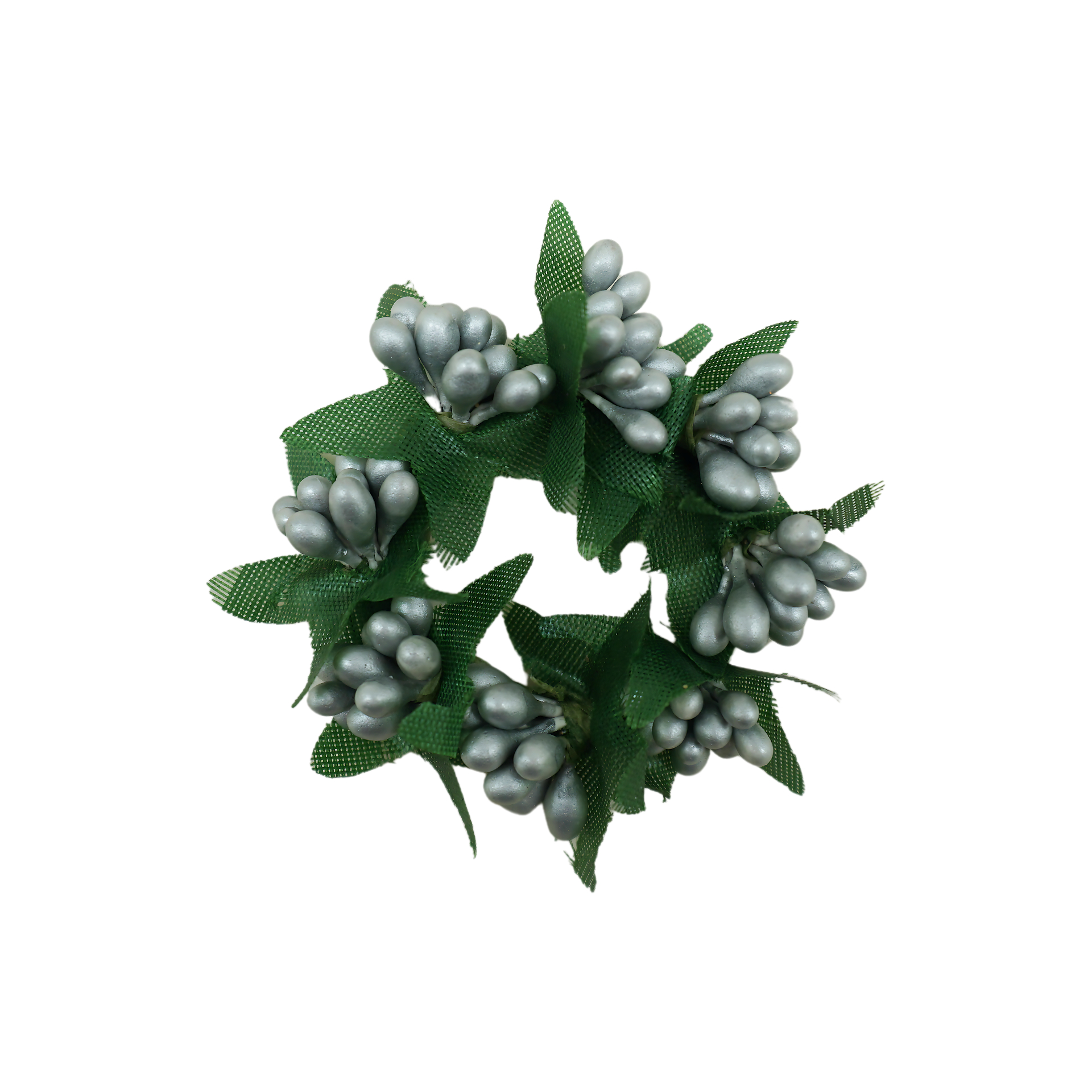 Darstellung von Kerzenkranzerl grün 4 cm klein
