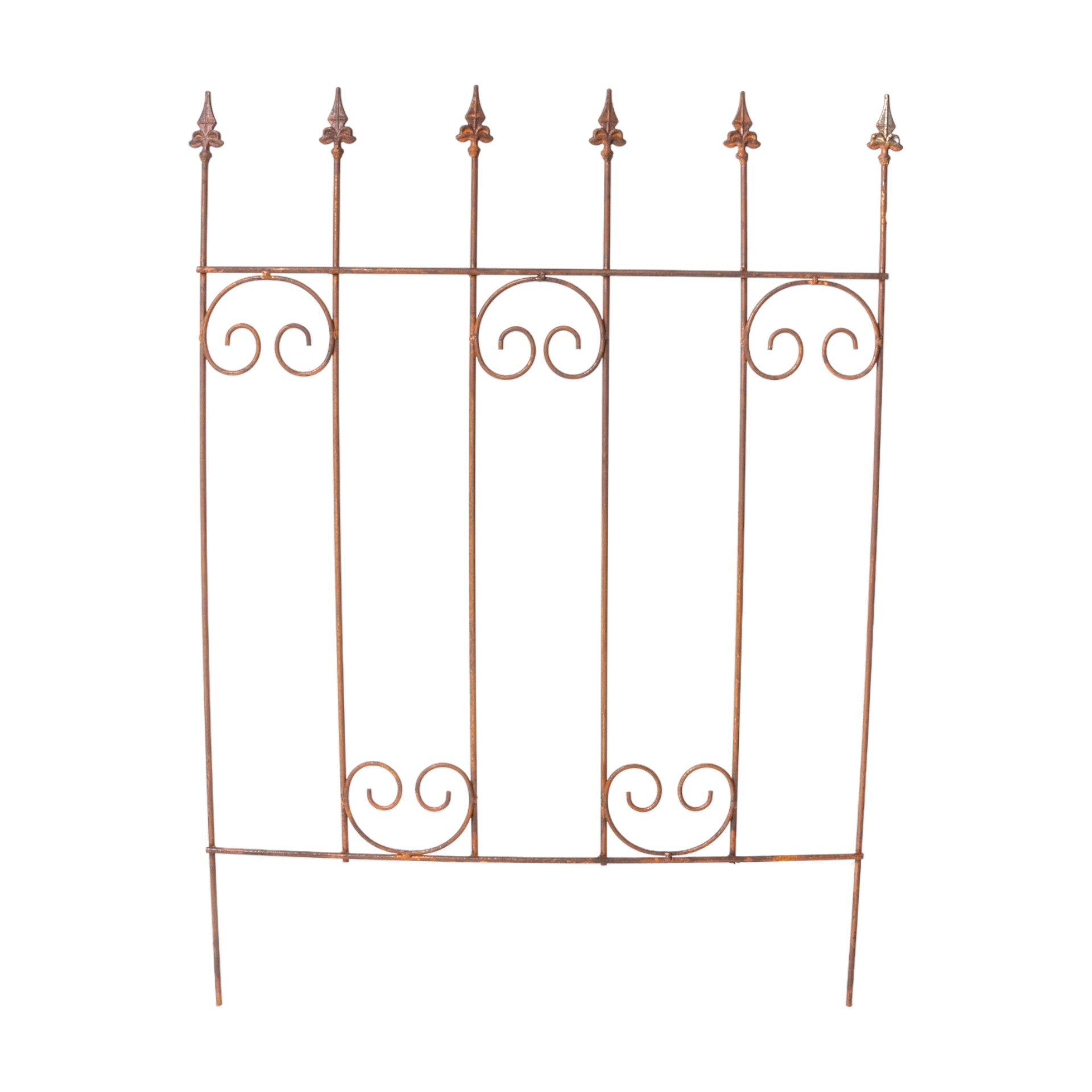 Rankgitter Zaun 6 Spitzen Darstellung von Rankgitter Zaun 6 Spitzen