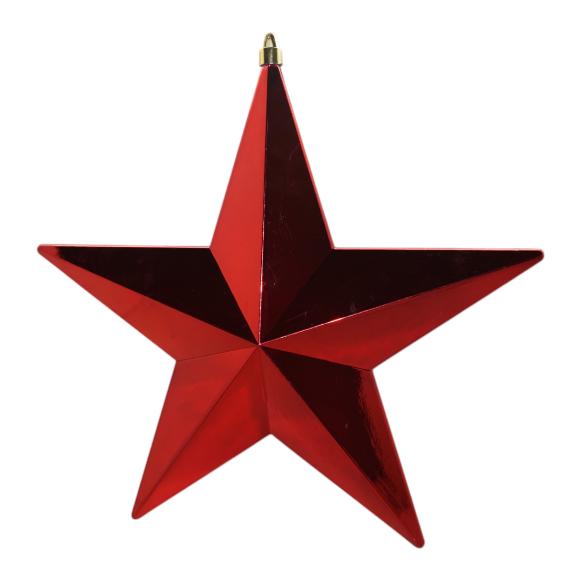 Darstellung von Stern gross zum Hängen ROT